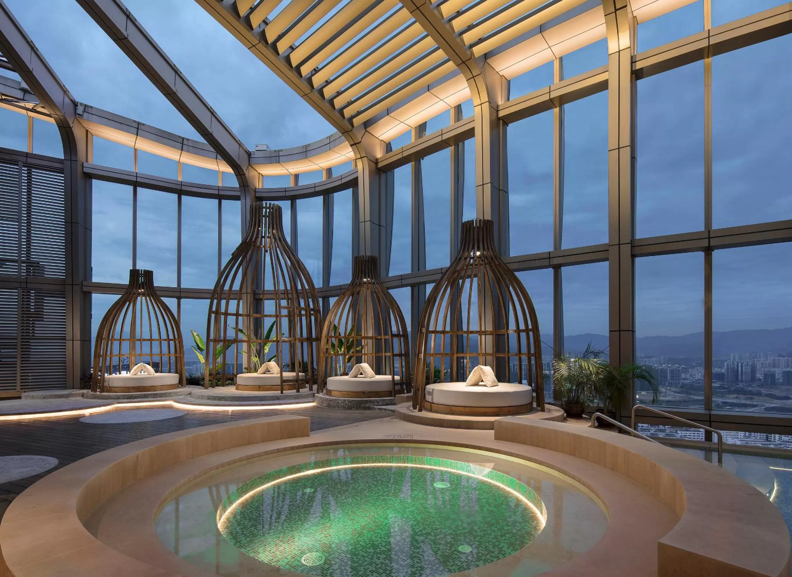 Swimming pool in Hyatt Place Sanya City Center