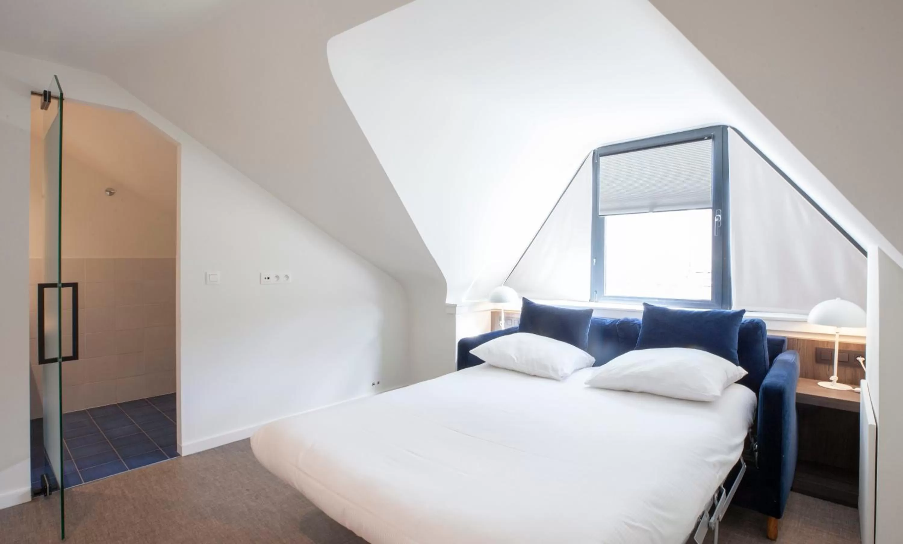 Bed in Hotel The Shepherd