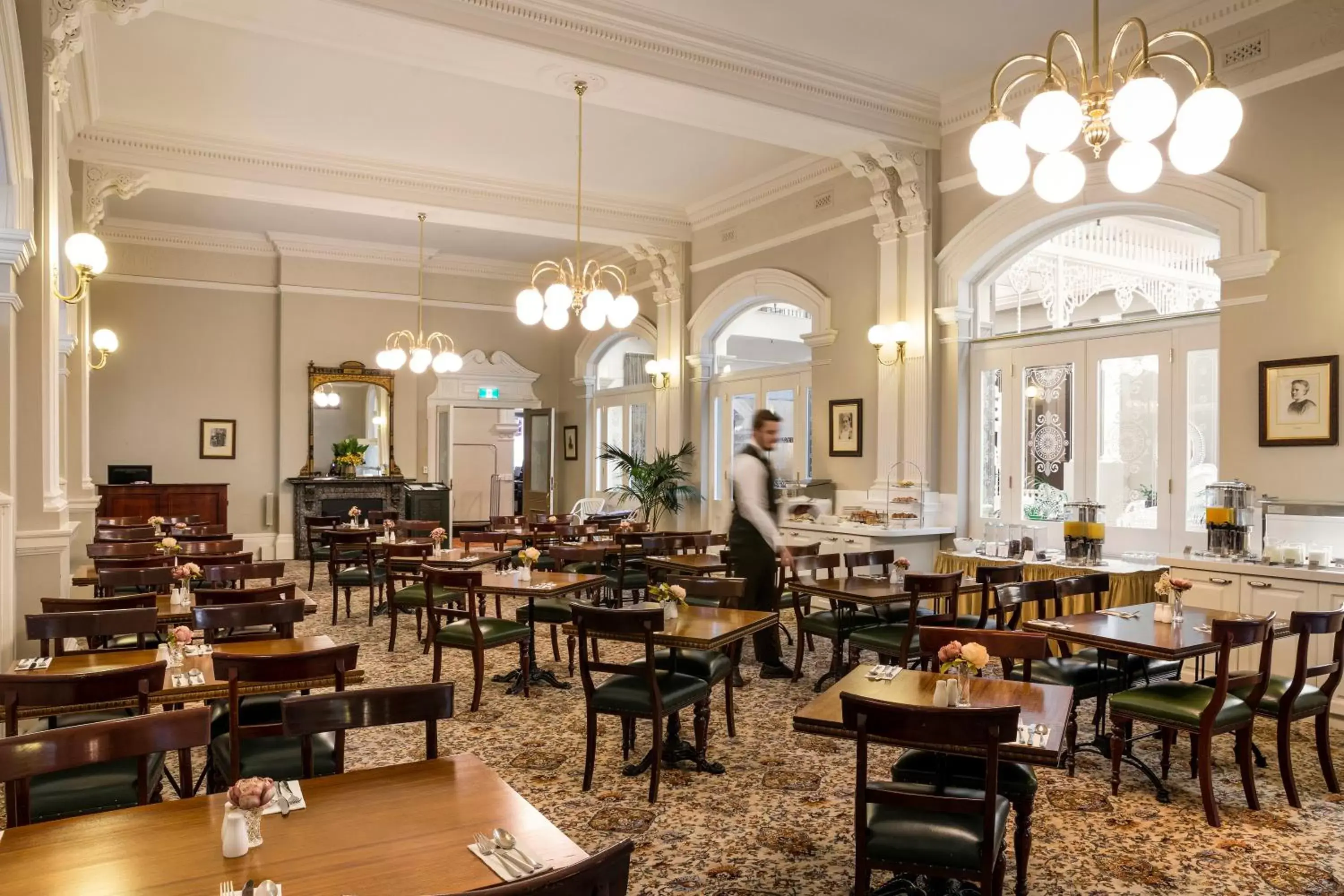 Dining area, Restaurant/Places to Eat in Hadley's Orient Hotel