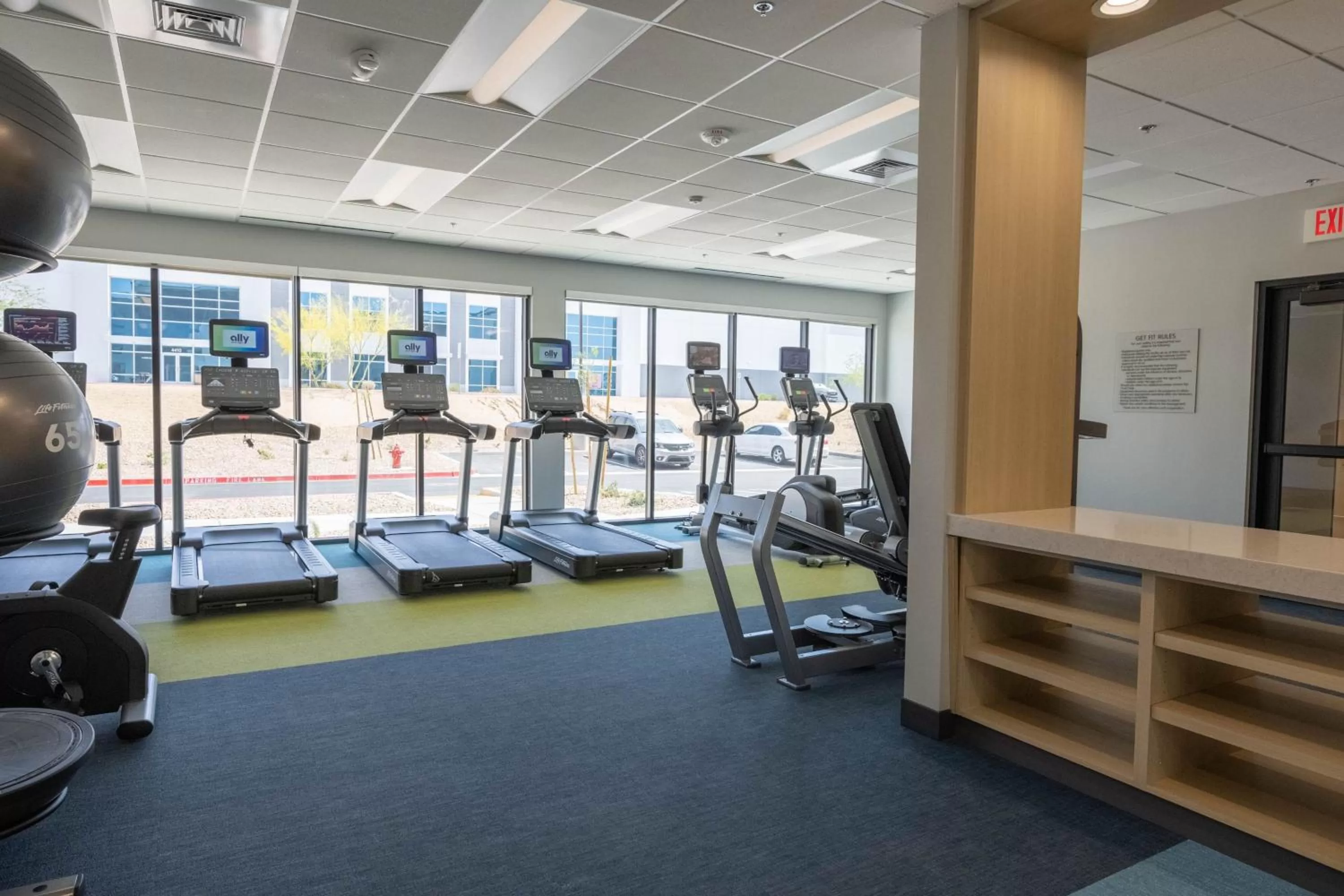 Fitness centre/facilities in TownePlace Suites by Marriott Las Vegas North I-15