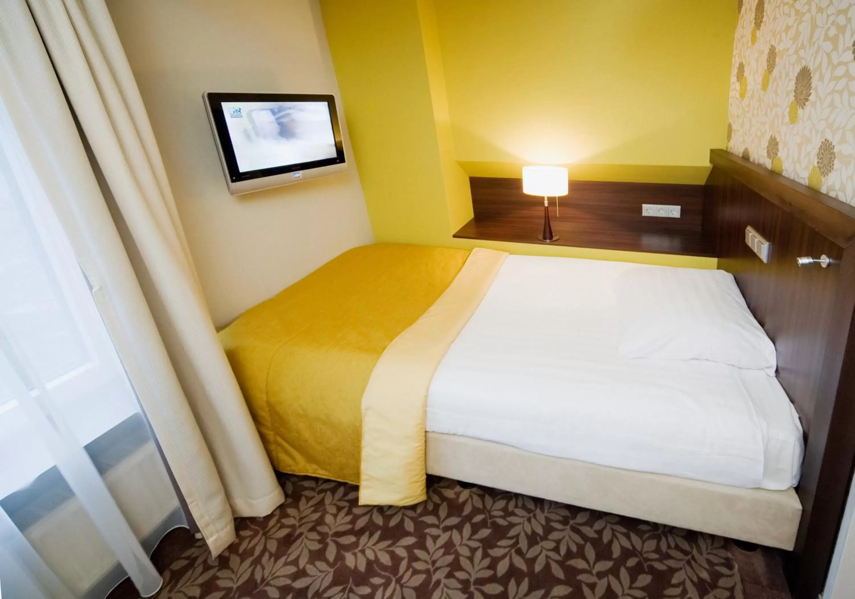 Bed in Hotel Van Walsum