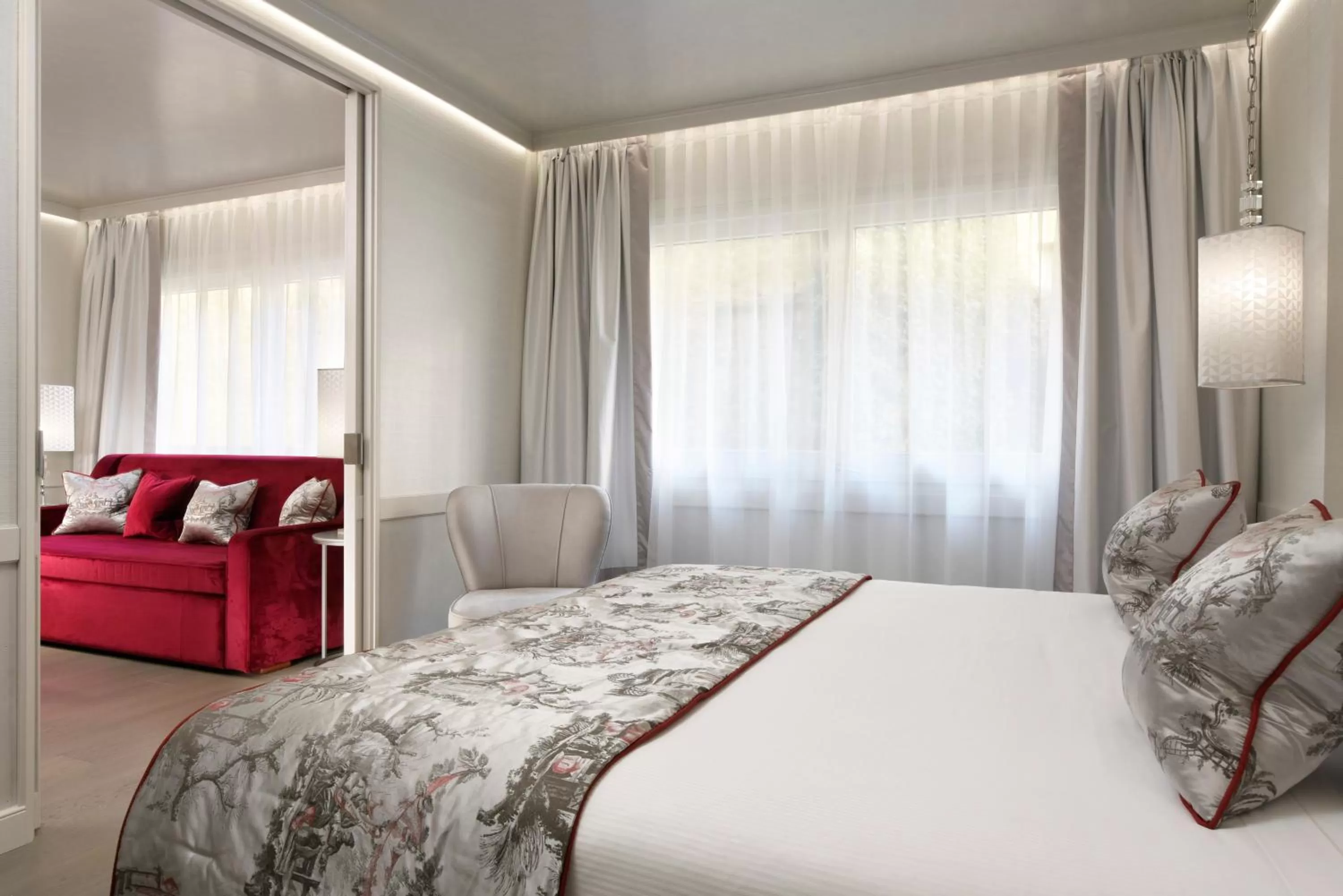 Bedroom, Bed in Ponte Vecchio Suites & Spa