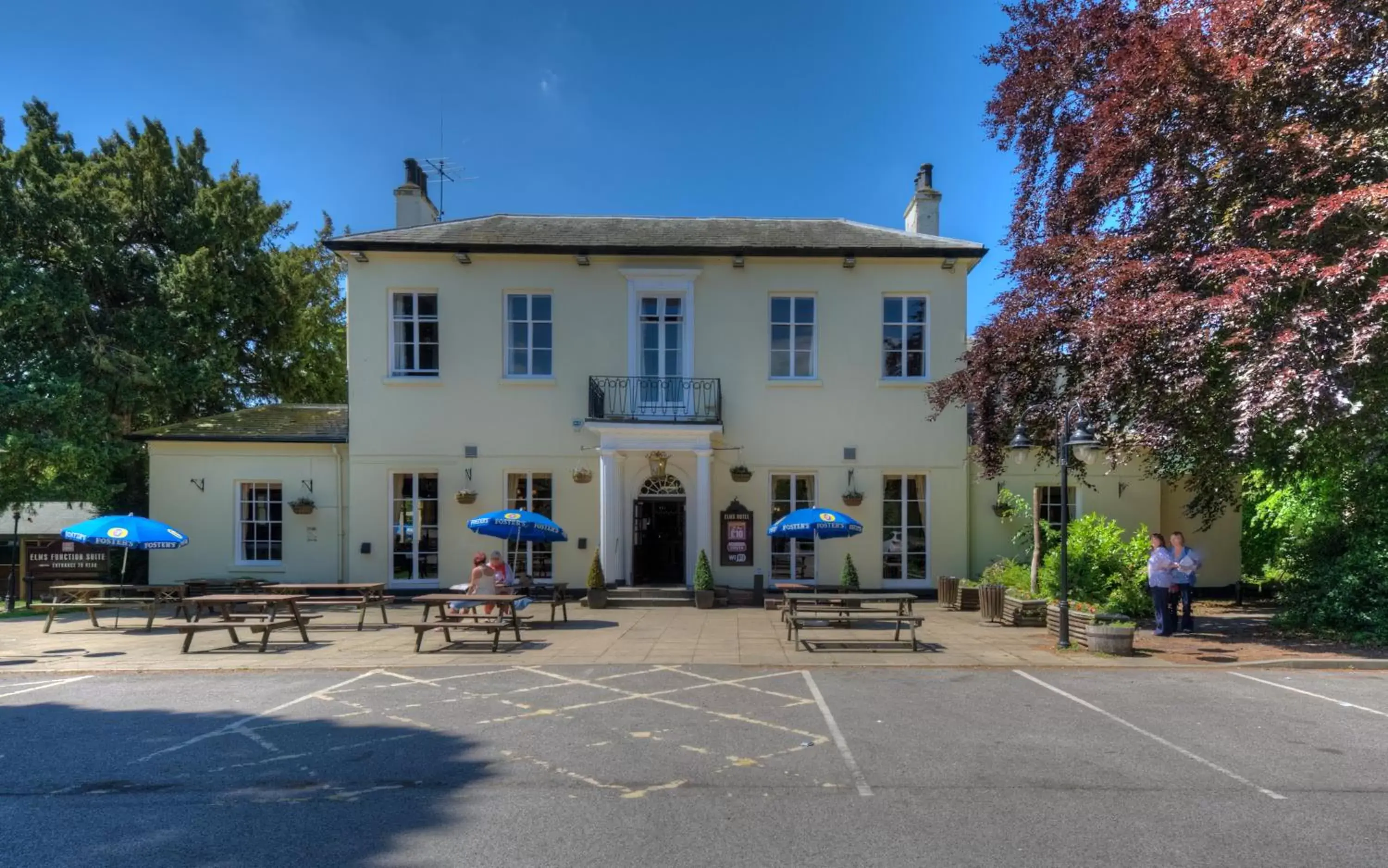 Property Building in The Elms Hotel