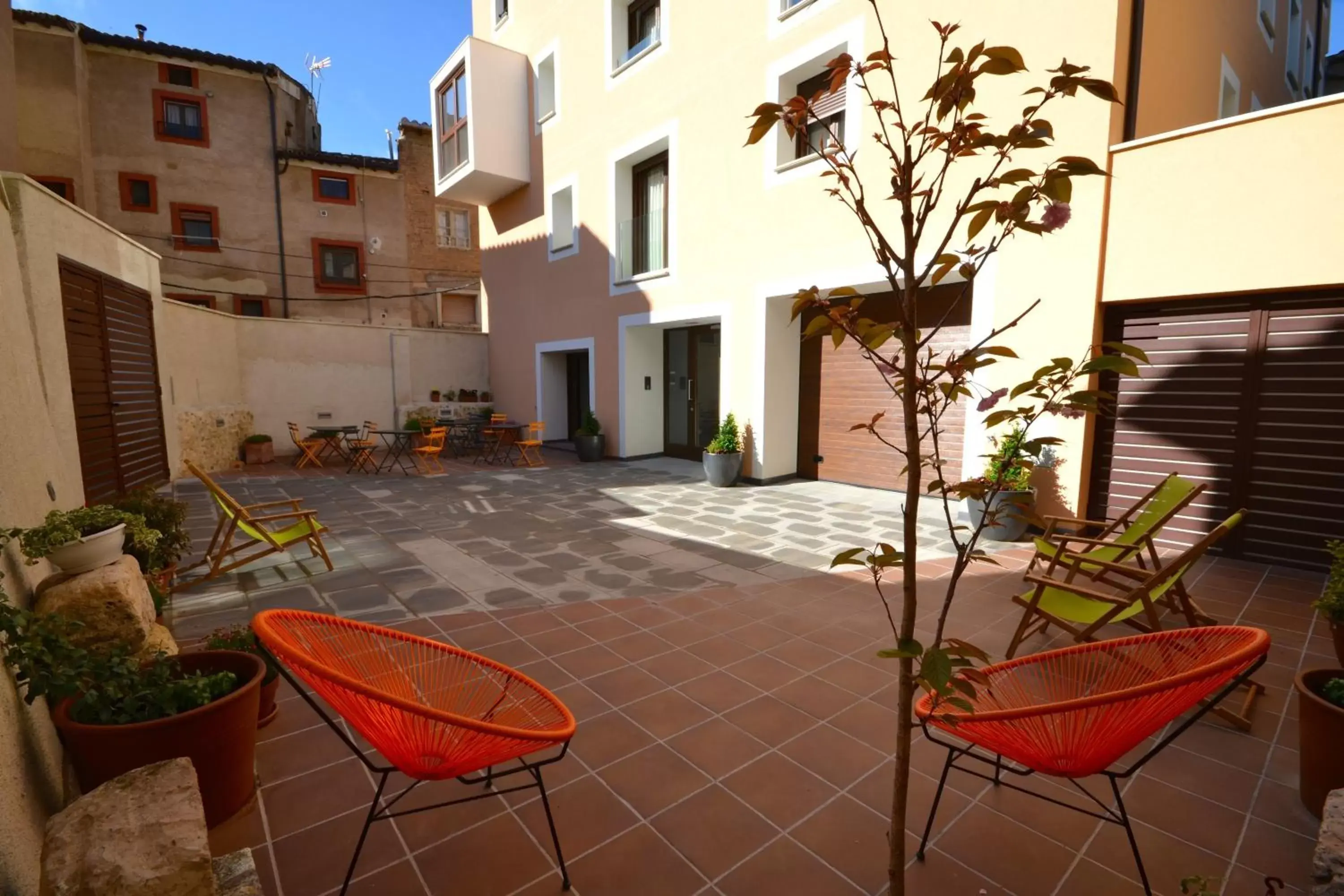 Patio in La Casa de las Aldeas