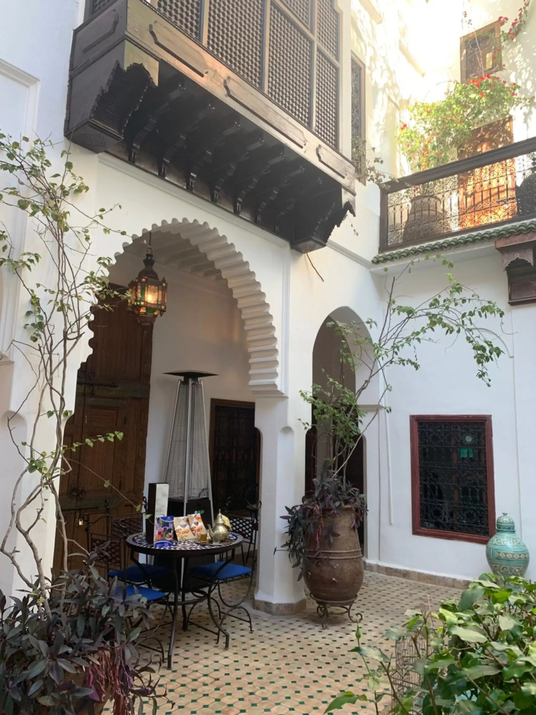 Patio in Riad Ghali Hotel & SPA