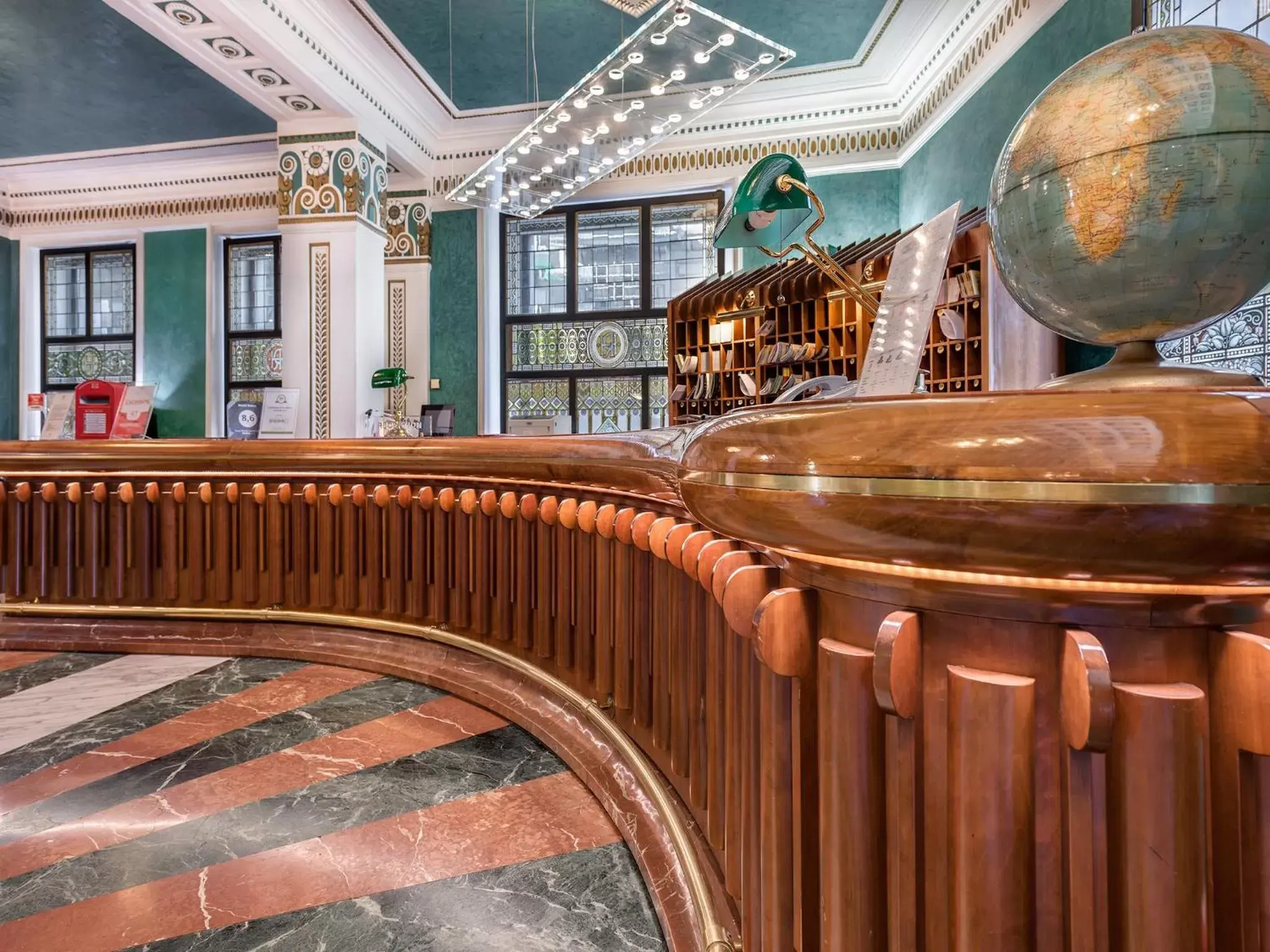 Lobby or reception in Hotel Roma Lobby or reception in Hotel Roma