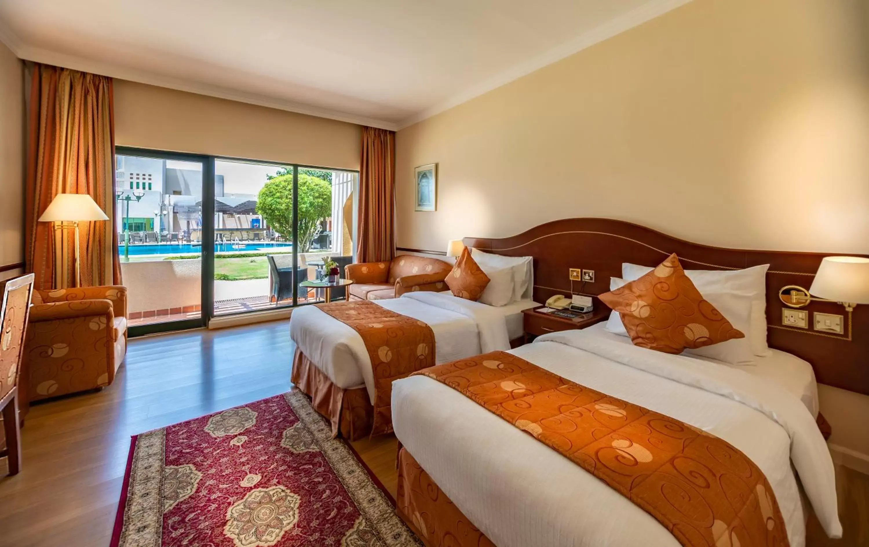 Bedroom, Bed in Golden Tulip Nizwa Hotel