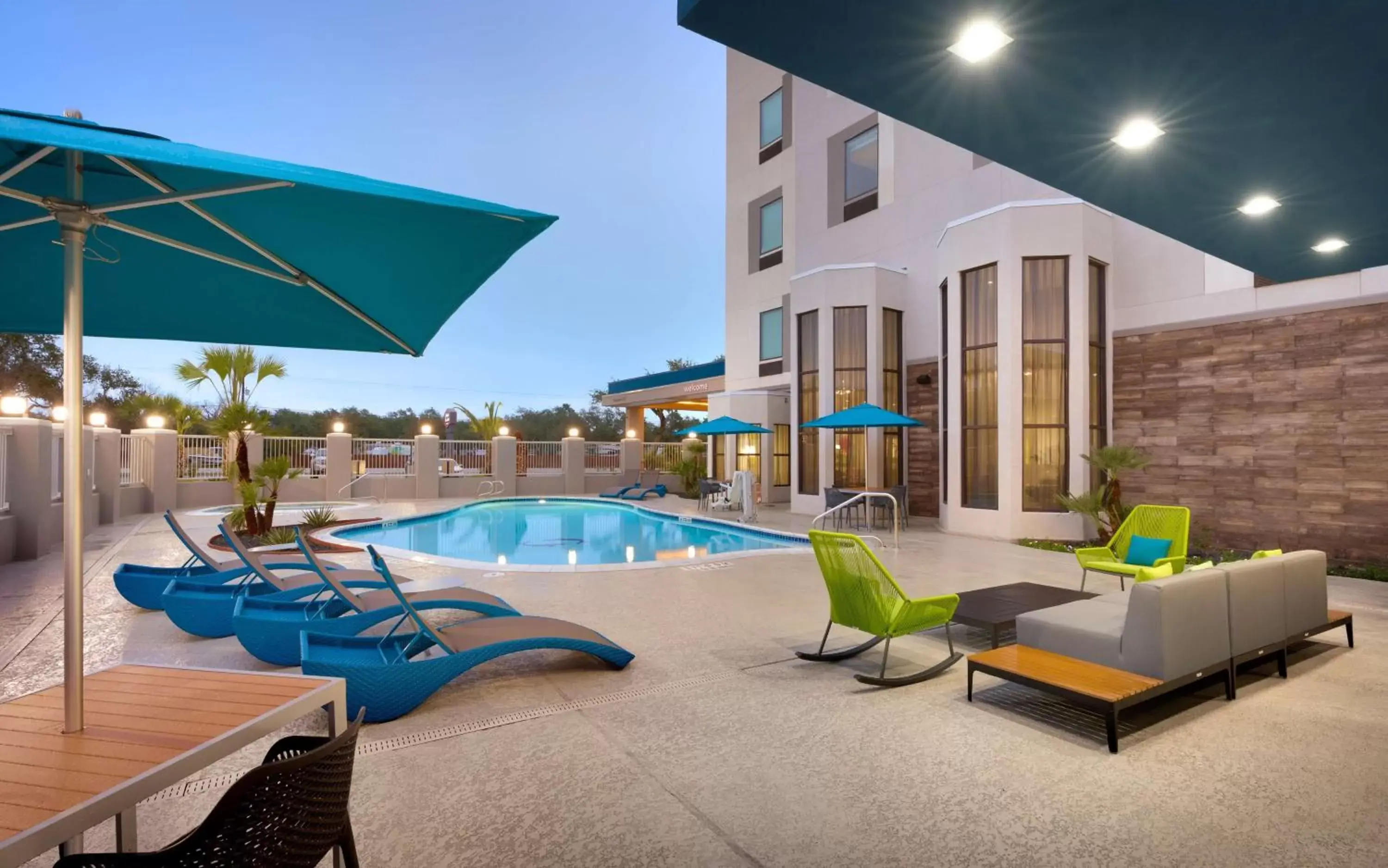 Pool view, Swimming Pool in Hampton Inn & Suites Rockport-Fulton