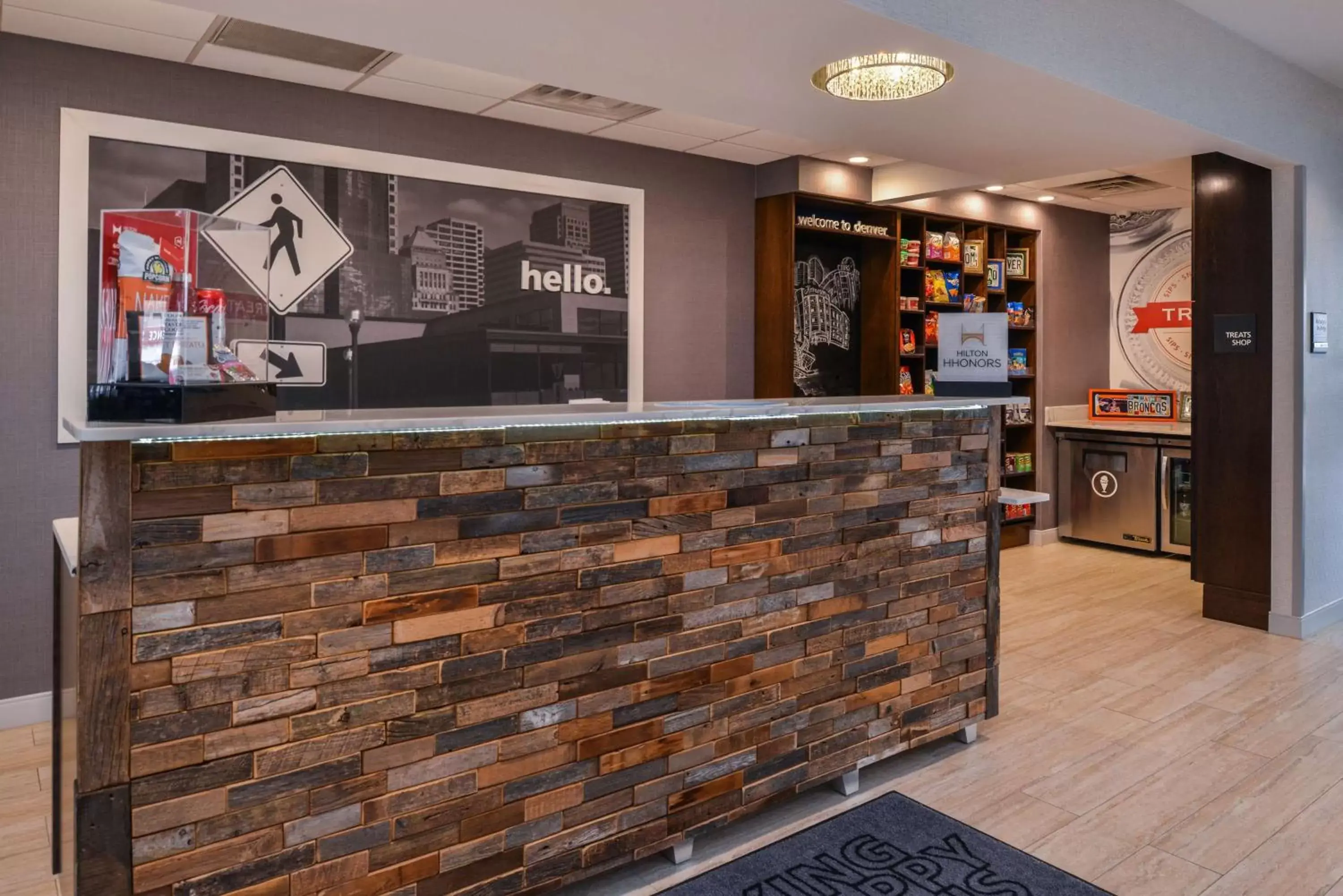 Lobby or reception, Lobby/Reception in Hampton Inn & Suites Denver-Speer Boulevard