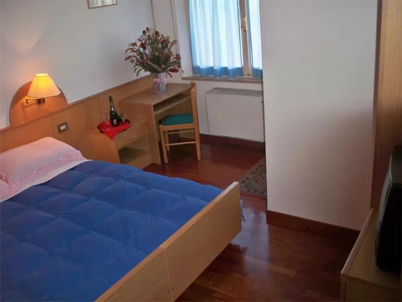 Bed in Hotel Bar Dany