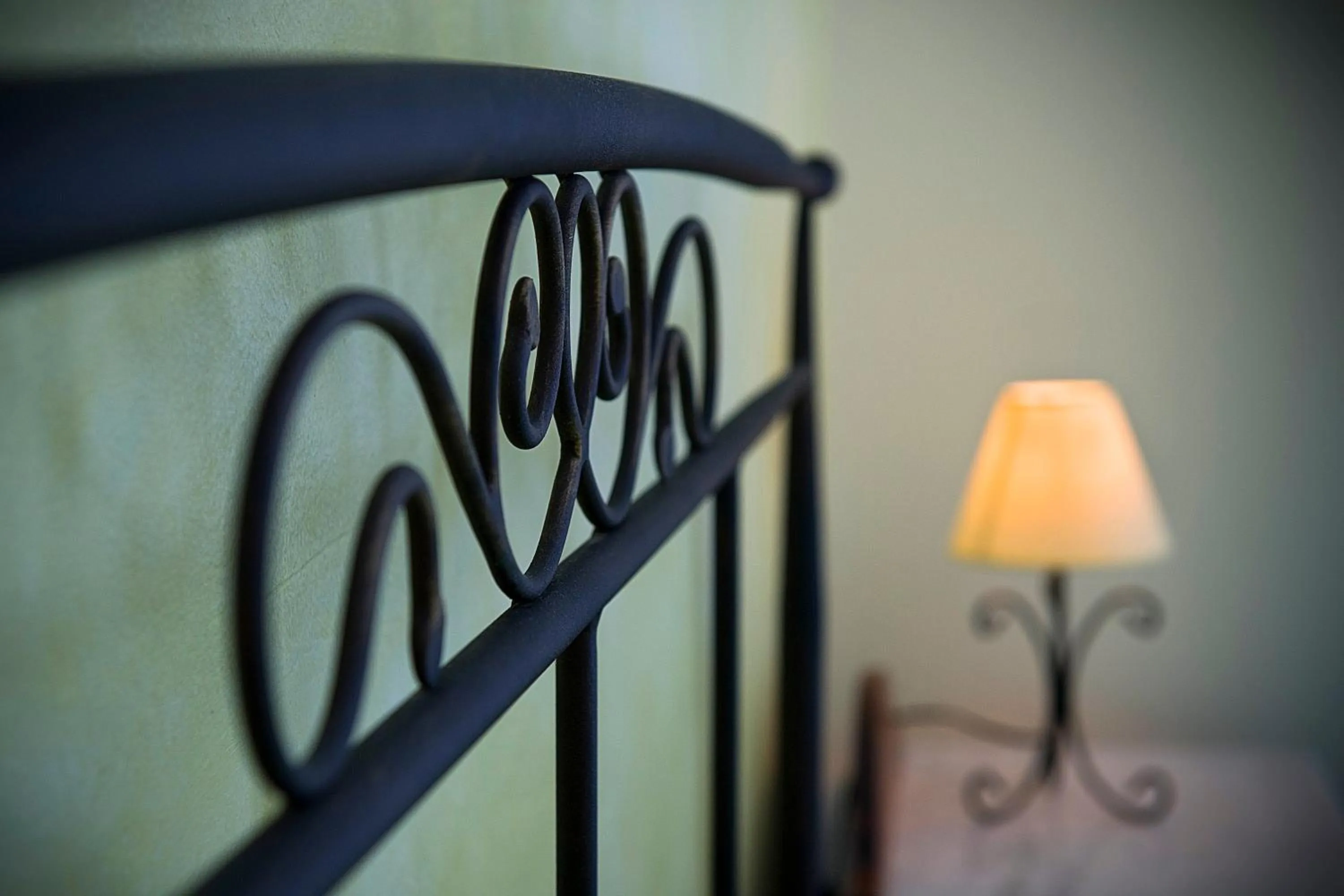 Bedroom, Bed in Marble House