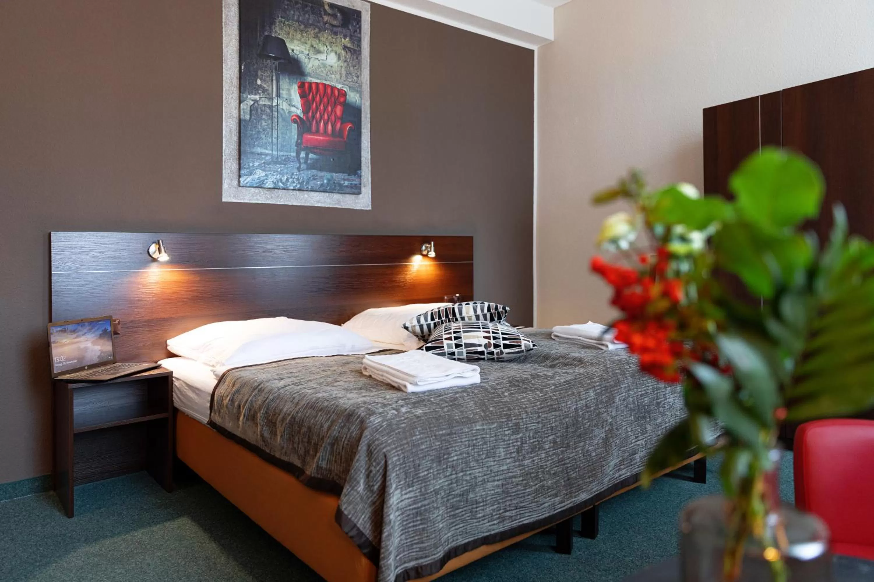 Bed in Hotel Polonia - Frankfurt/Oder