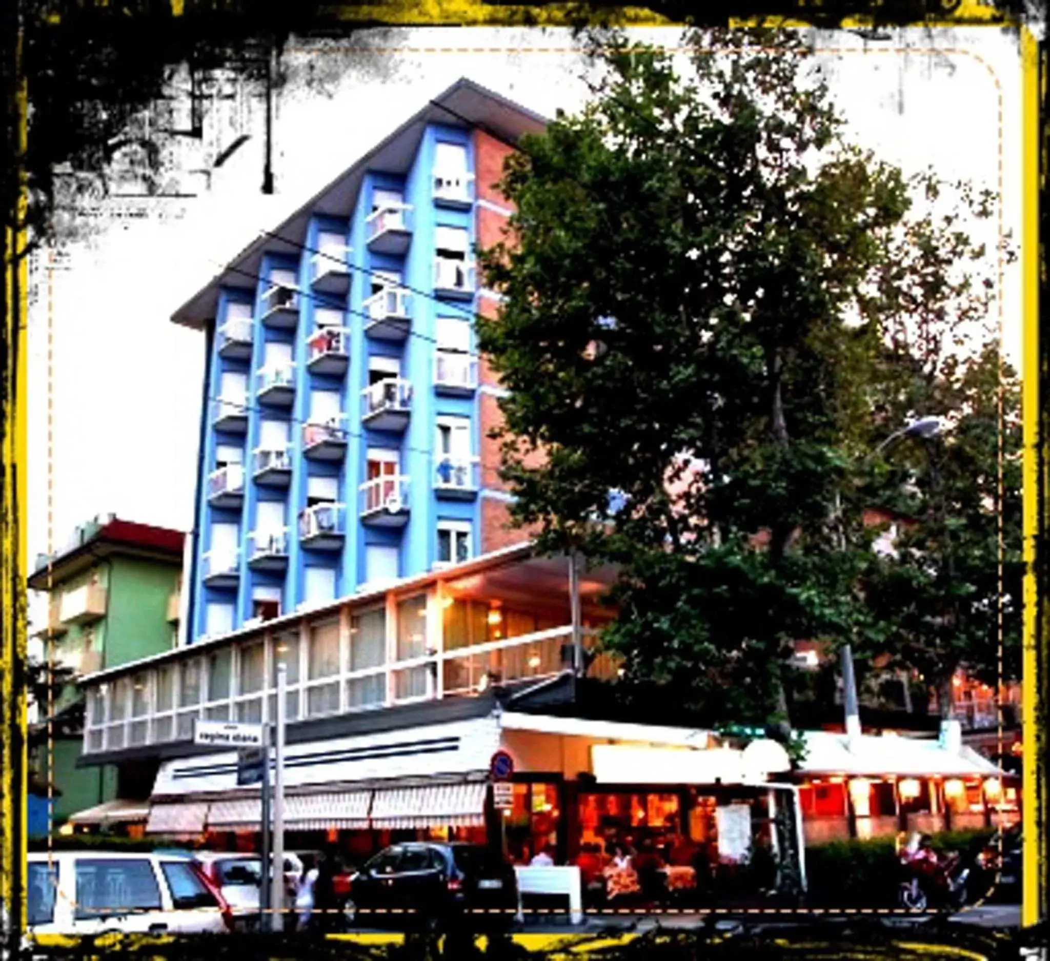 Facade/entrance, Property Building in Hotel Galles Rimini