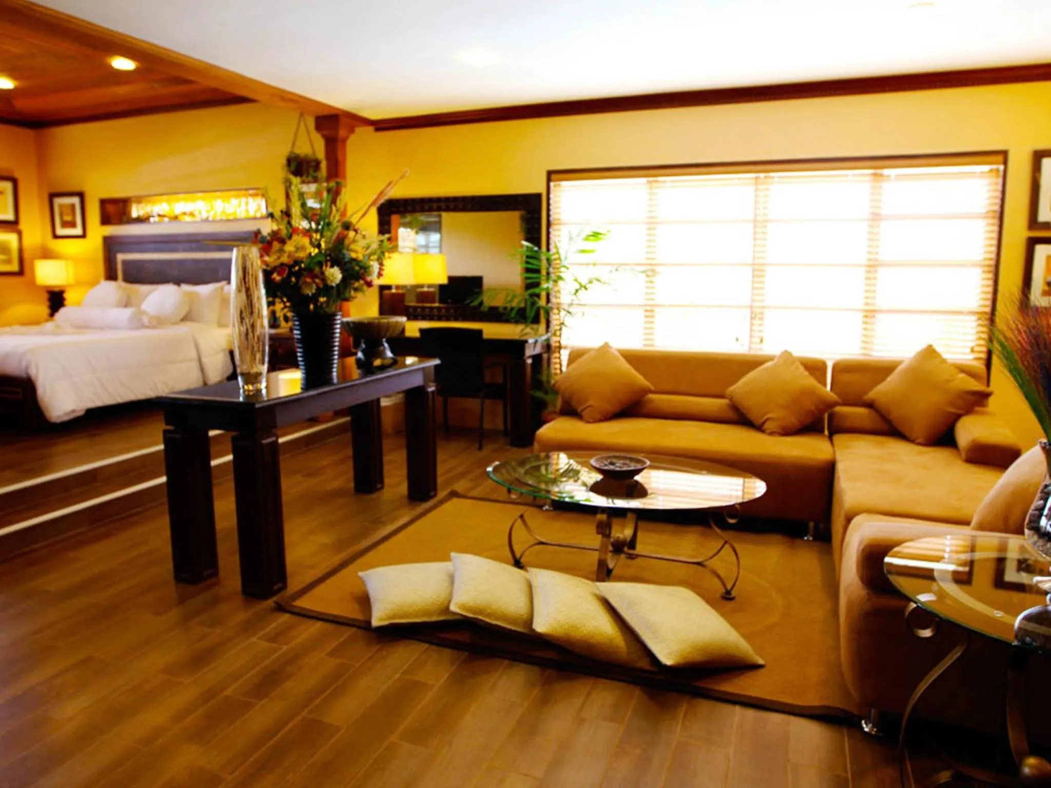 Bed in Citystate Asturias Hotel Palawan