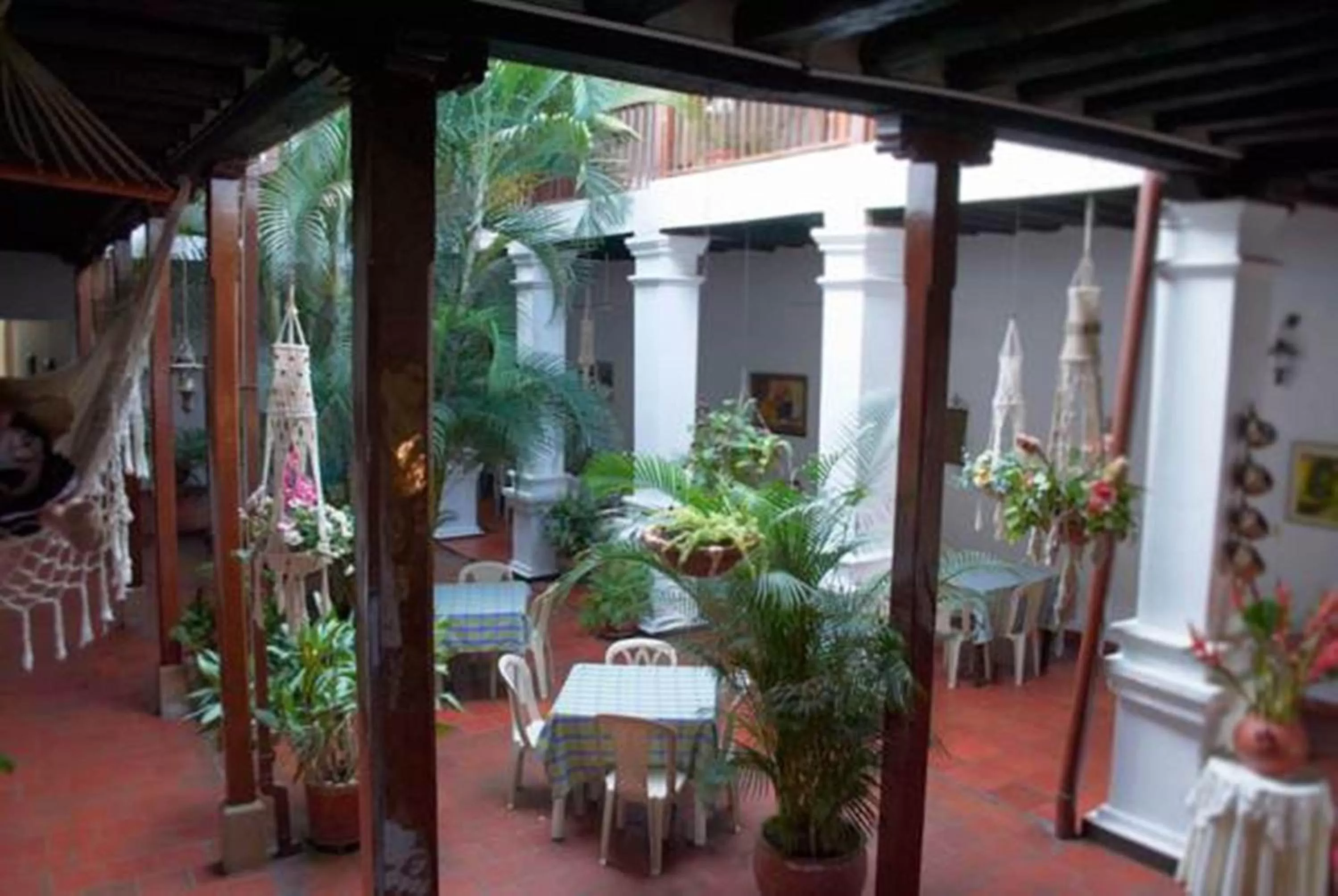 Patio in Hotel Las Nieves