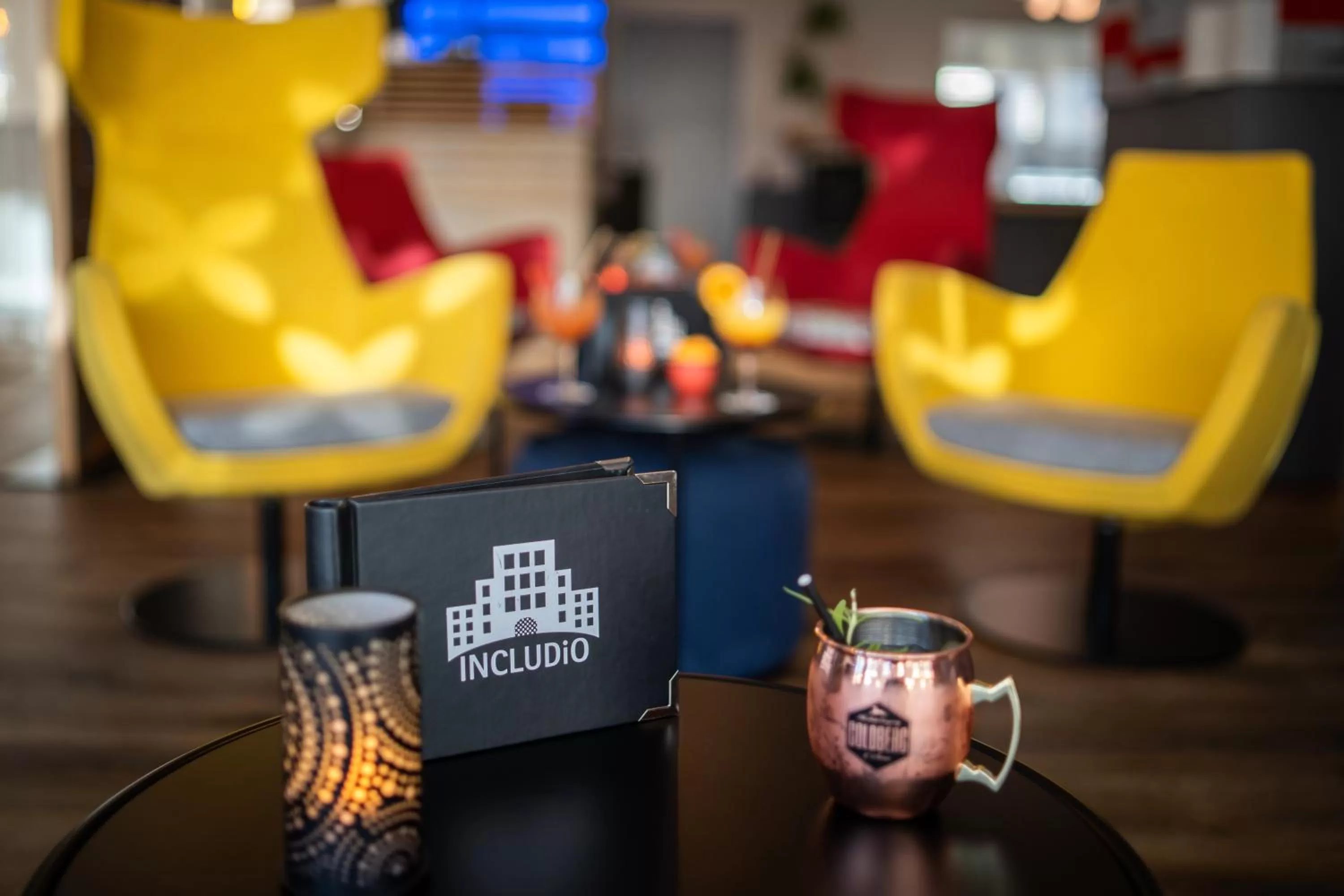 Lobby or reception in Hotel INCLUDiO