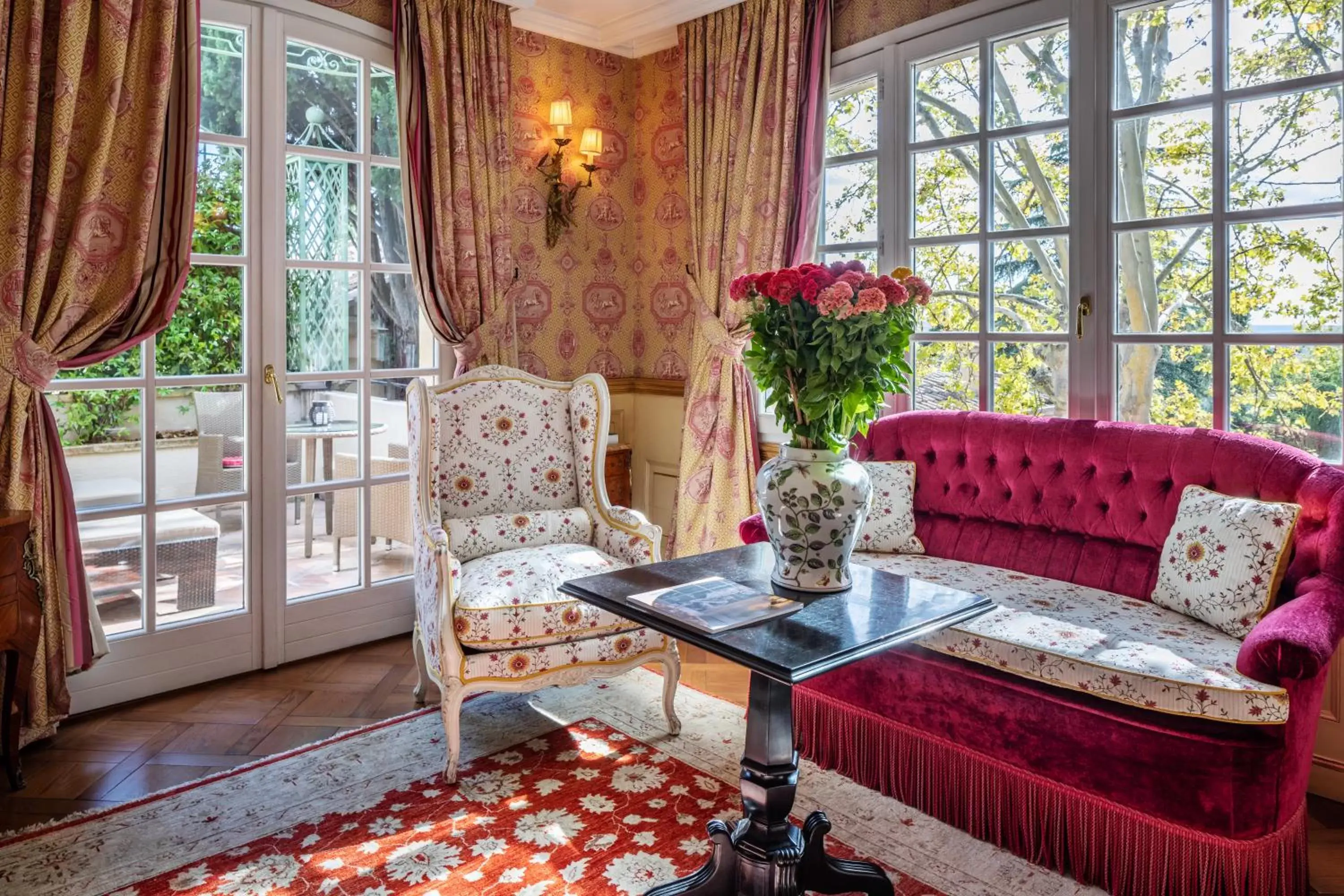 Living room, Seating Area in Villa Gallici Hôtel & Spa