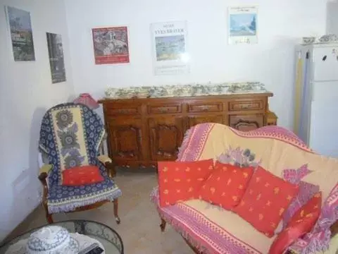 Living room, Seating Area in Les Cigales