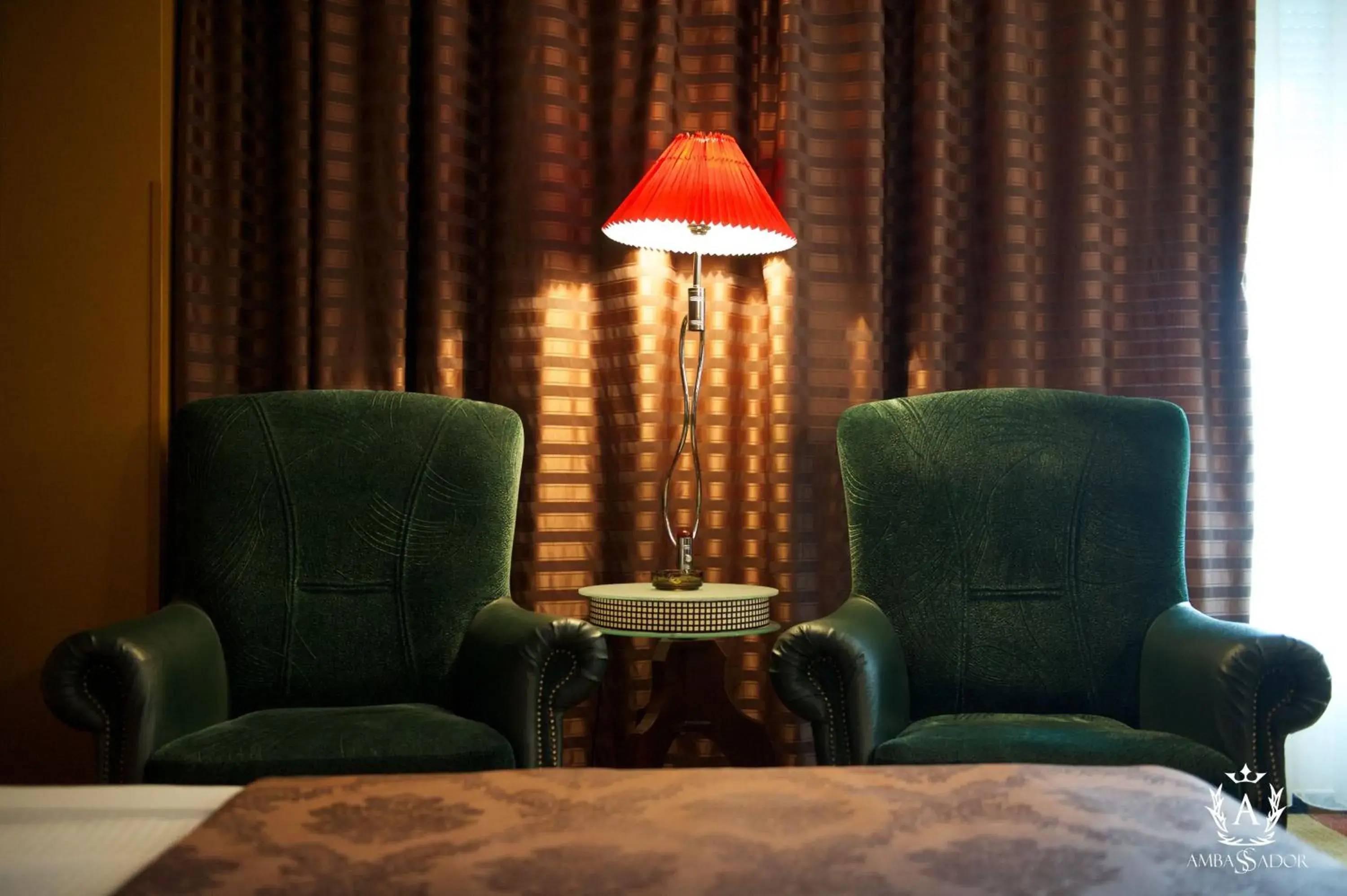 Decorative detail, Seating Area in Ambassador Hotel