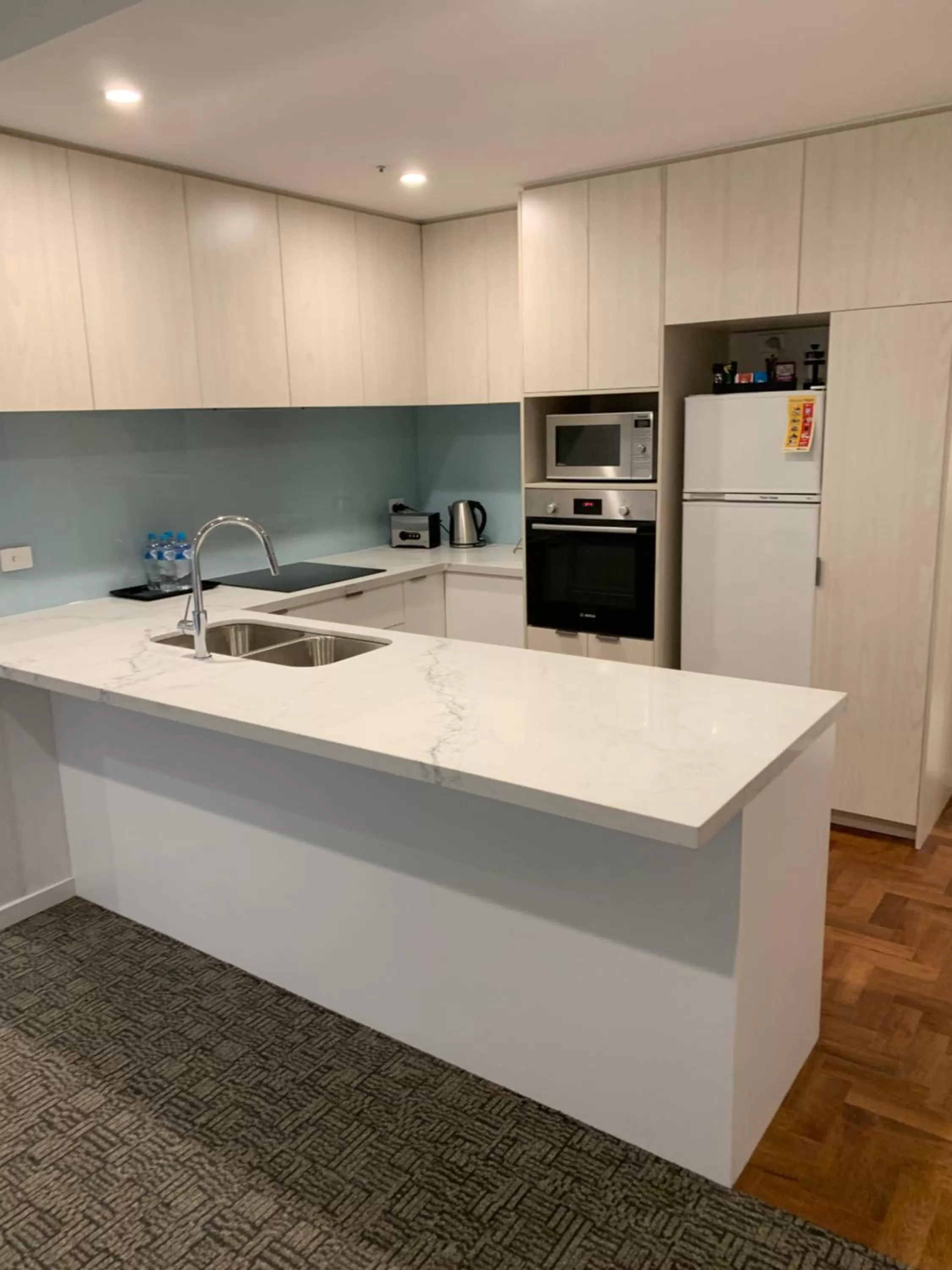 Communal kitchen in Quest on William