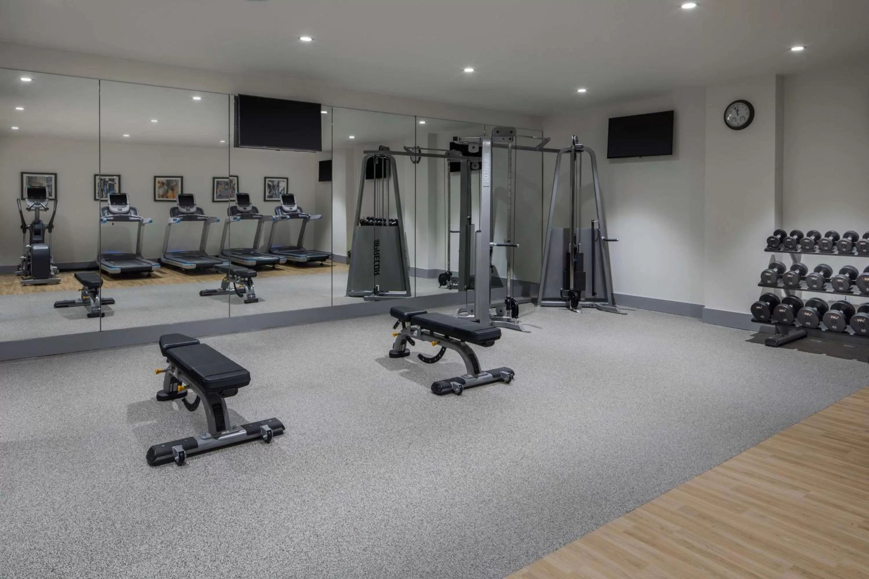 Fitness centre/facilities in Doubletree By Hilton New York Times Square West