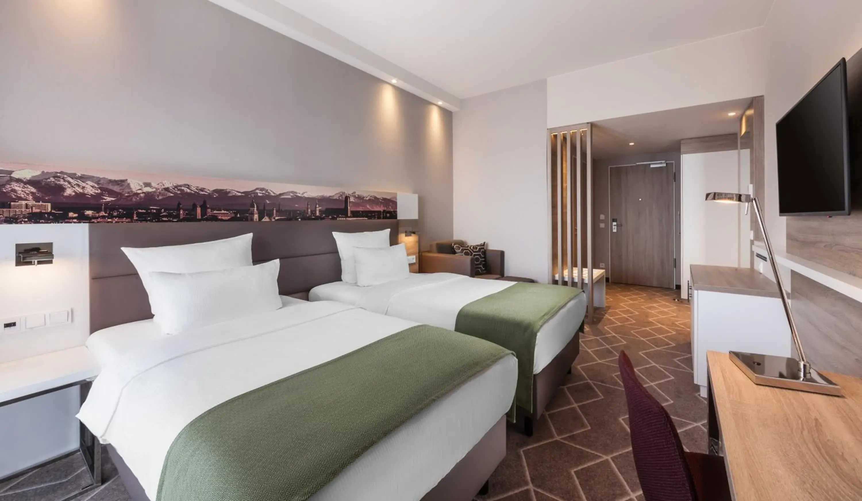 Photo of the whole room, Bed in Holiday Inn Munich - City East, an IHG Hotel