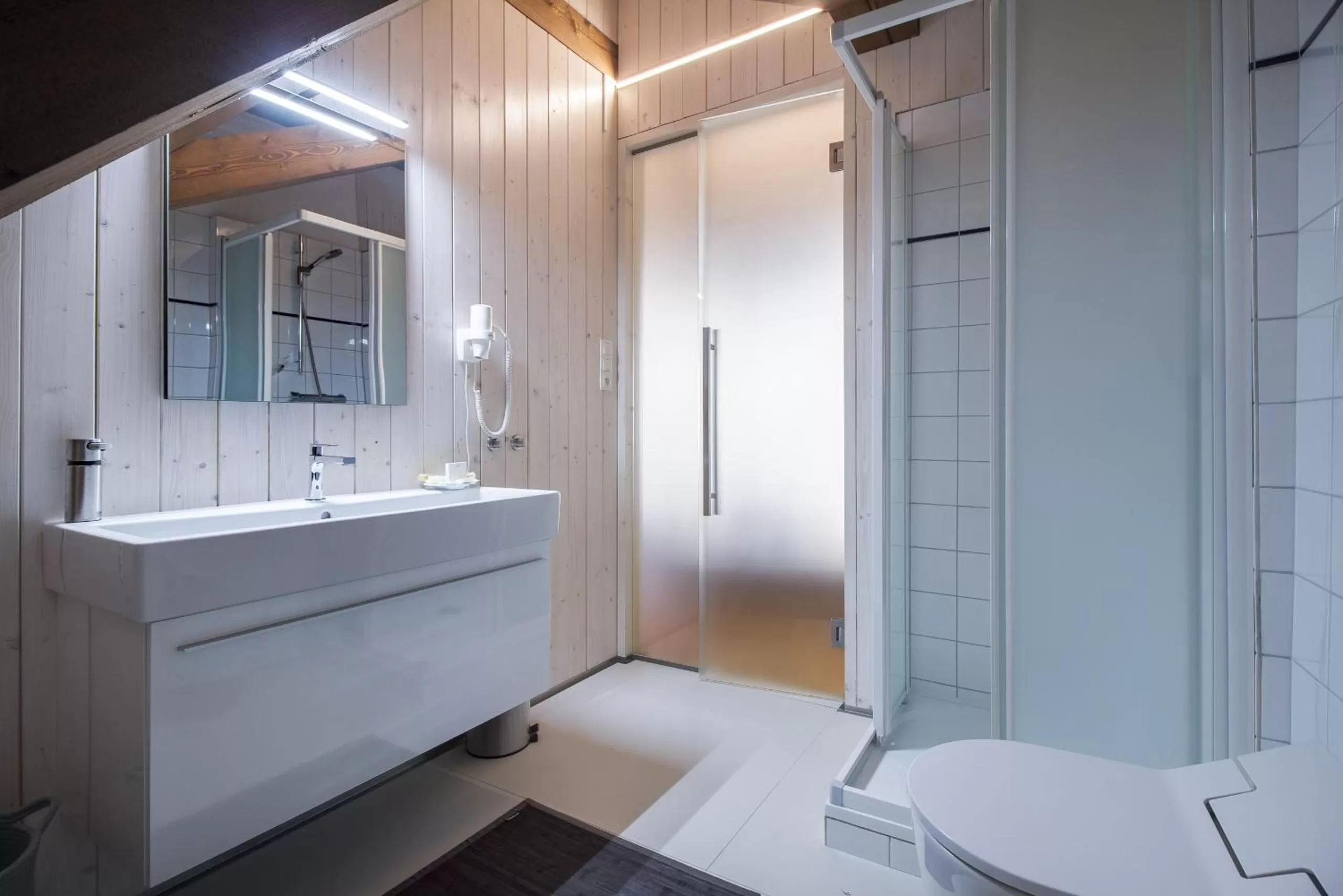 Shower in Apartmány Šupina