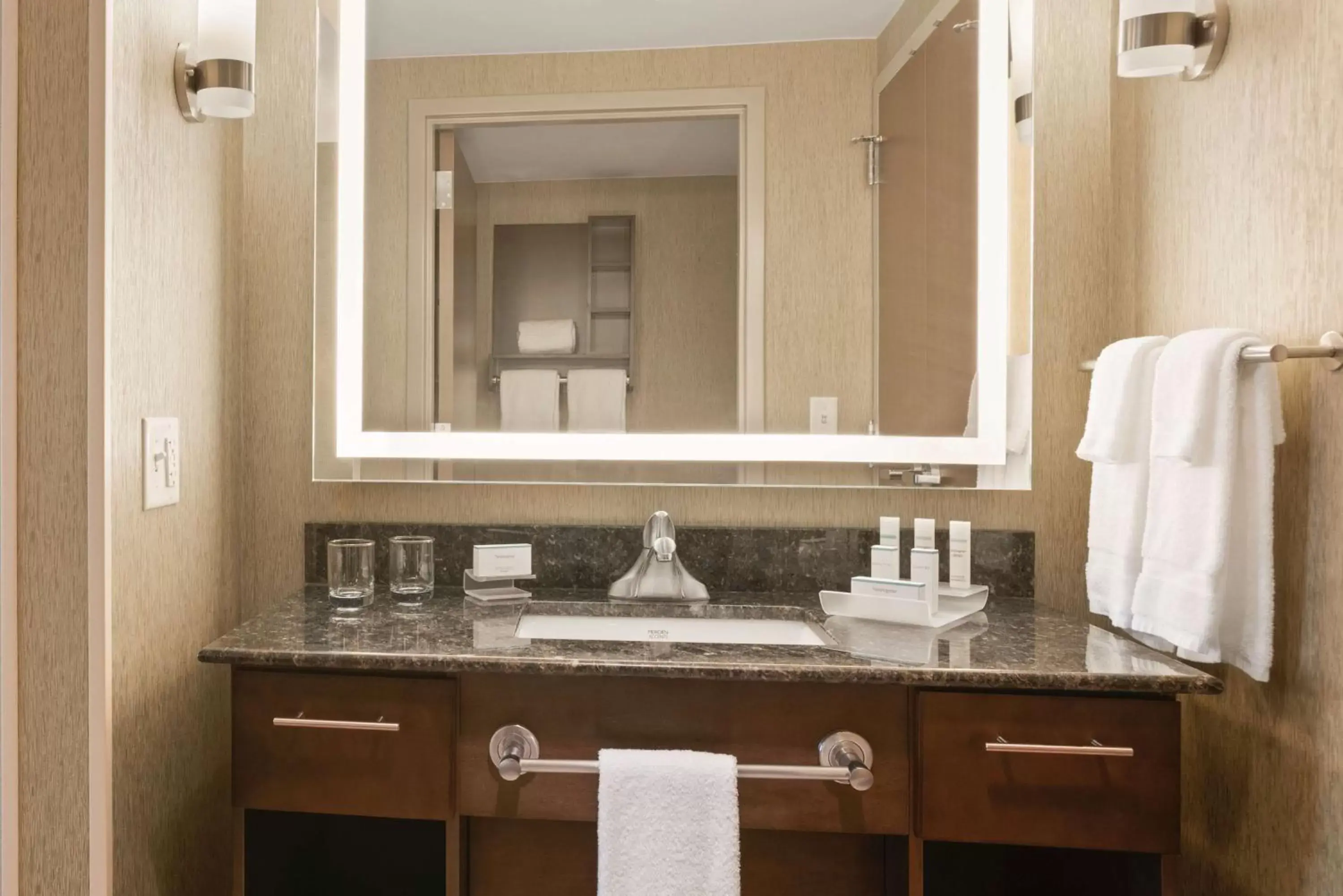 Bathroom in Homewood Suites by Hilton Ankeny