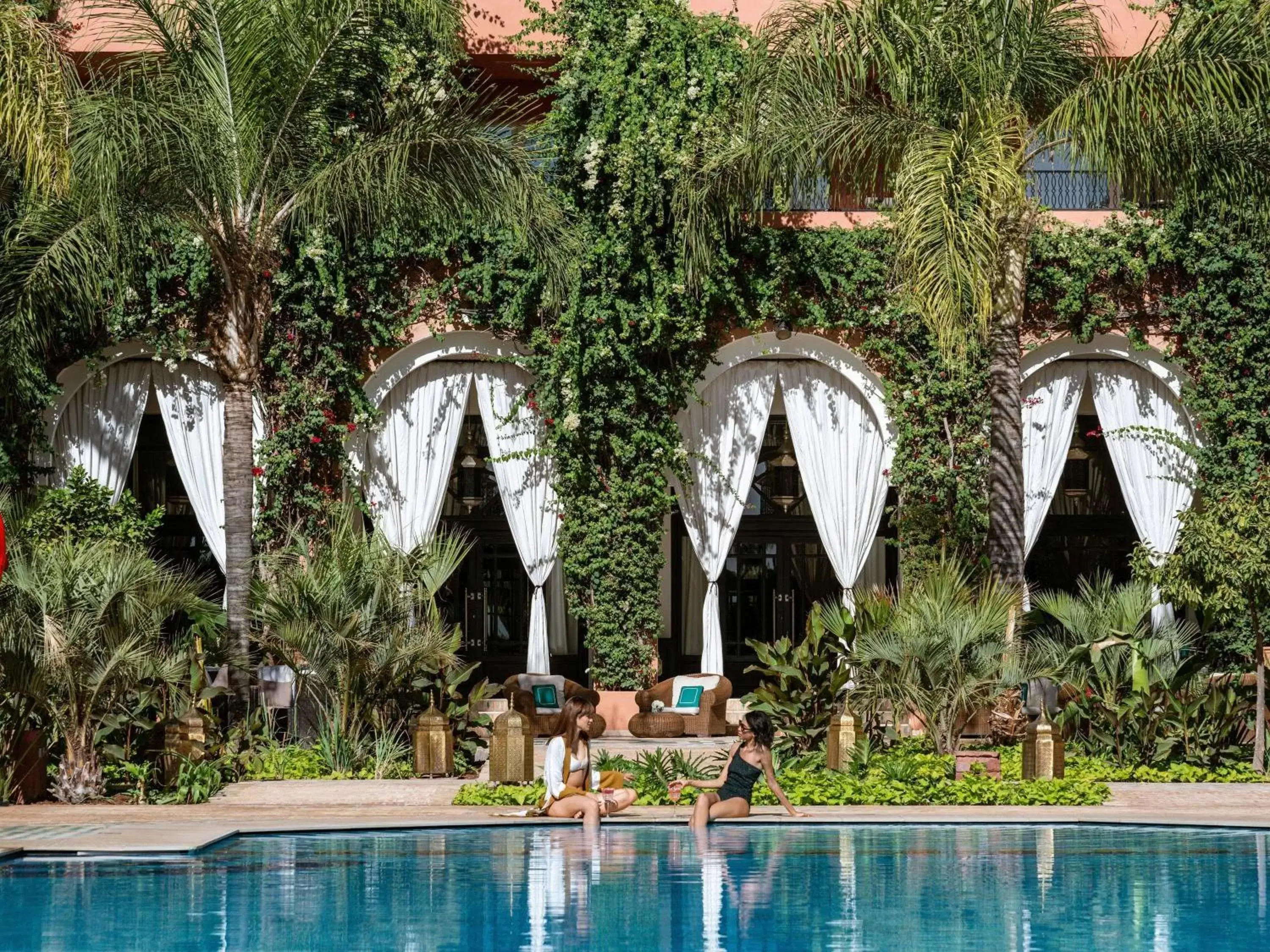 Pool view, Swimming Pool in Sofitel Marrakech Lounge and Spa