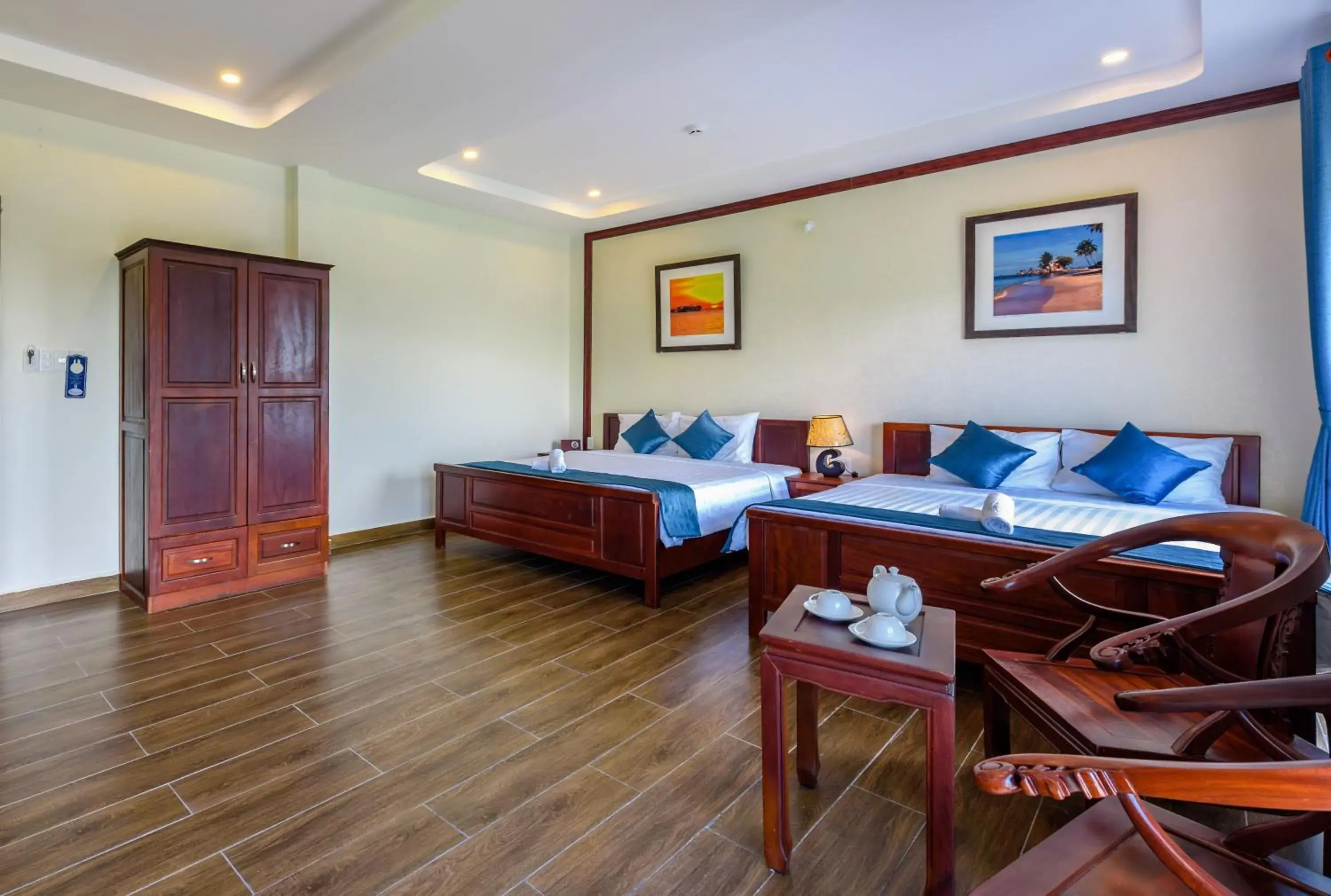 Bedroom in Brenta Phu Quoc Hotel