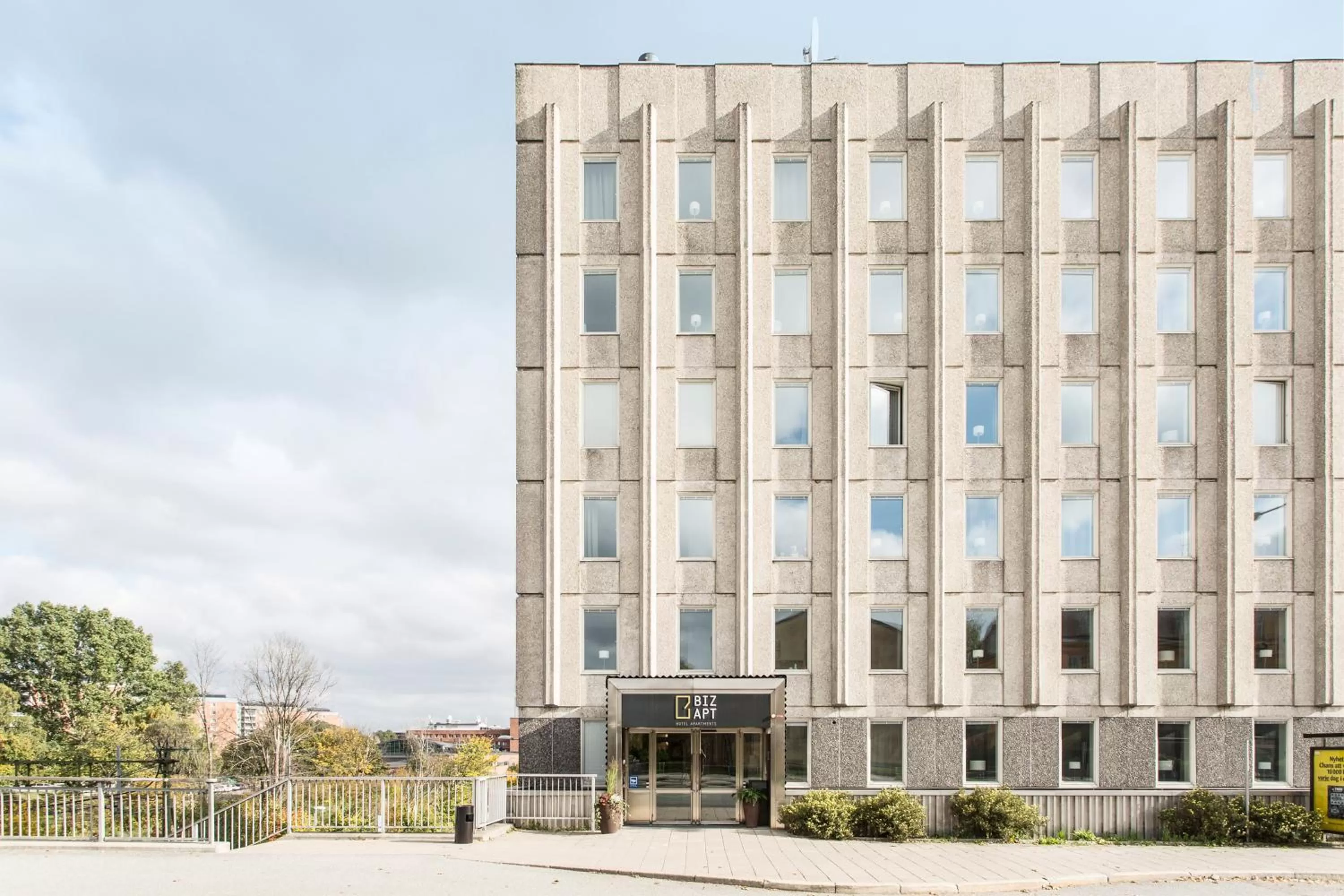 Facade/entrance in Biz Apartment Solna