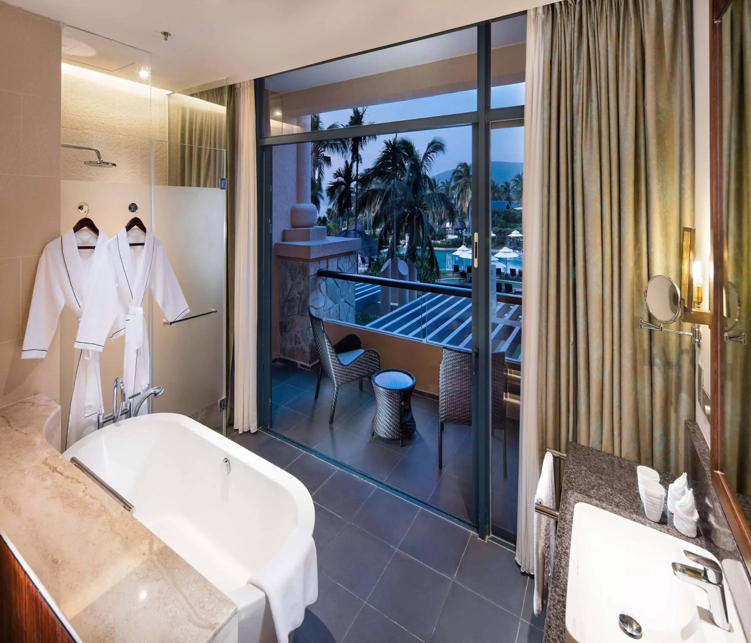 Bathroom in Hilton Sanya Yalong Bay Resort & Spa