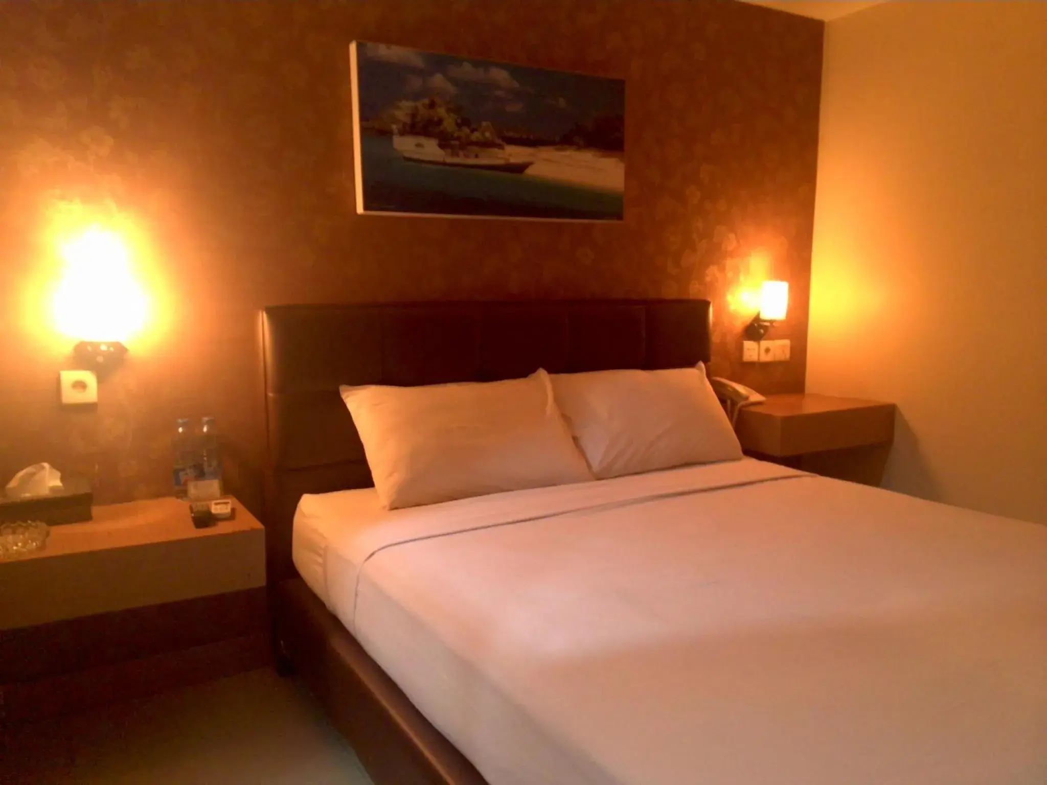 Bed in Antoni Hotel