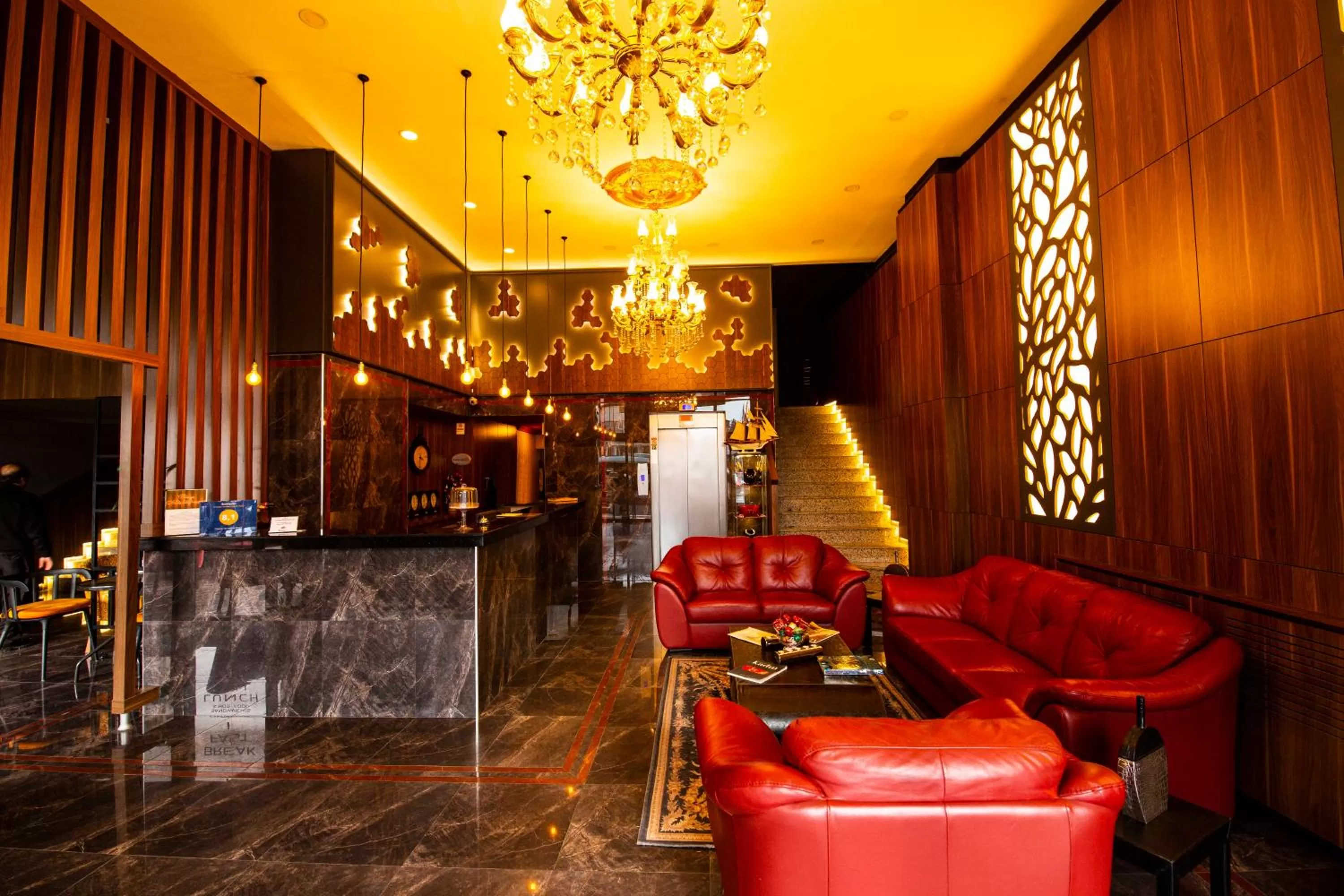 Lobby or reception in Classes Hotel Airport