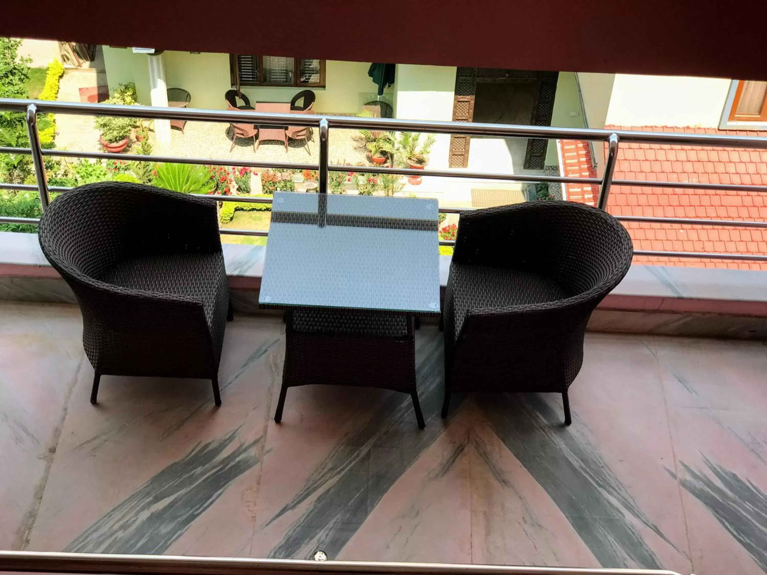 Patio, Balcony/Terrace in Kathmandu Garden Home
