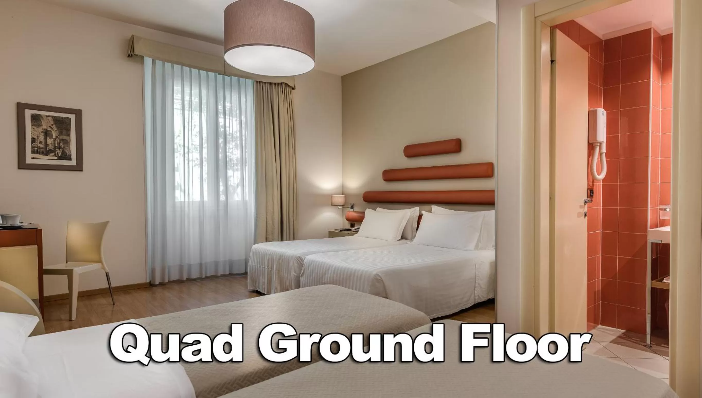 Bed in Hotel La Fortezza