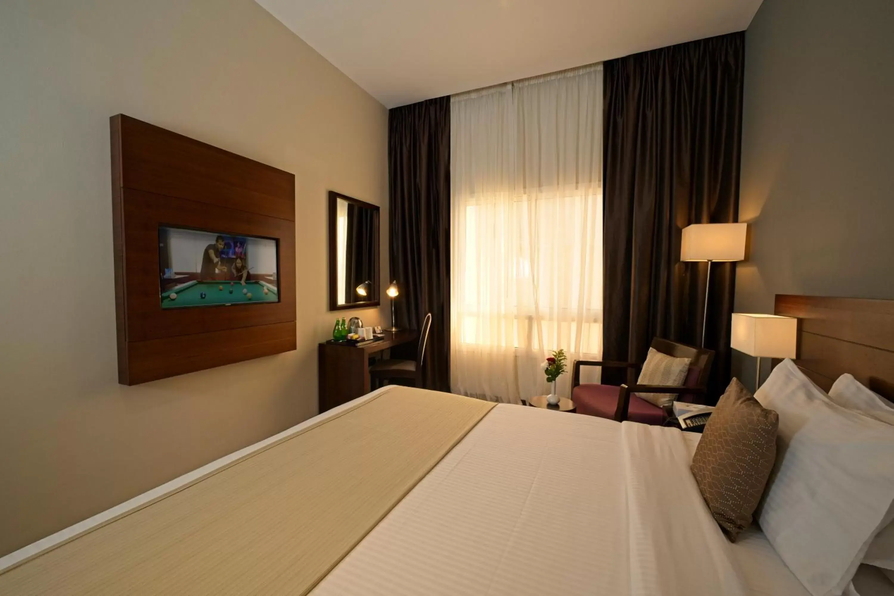 Bed in Action Hotel Ras Al Khaimah
