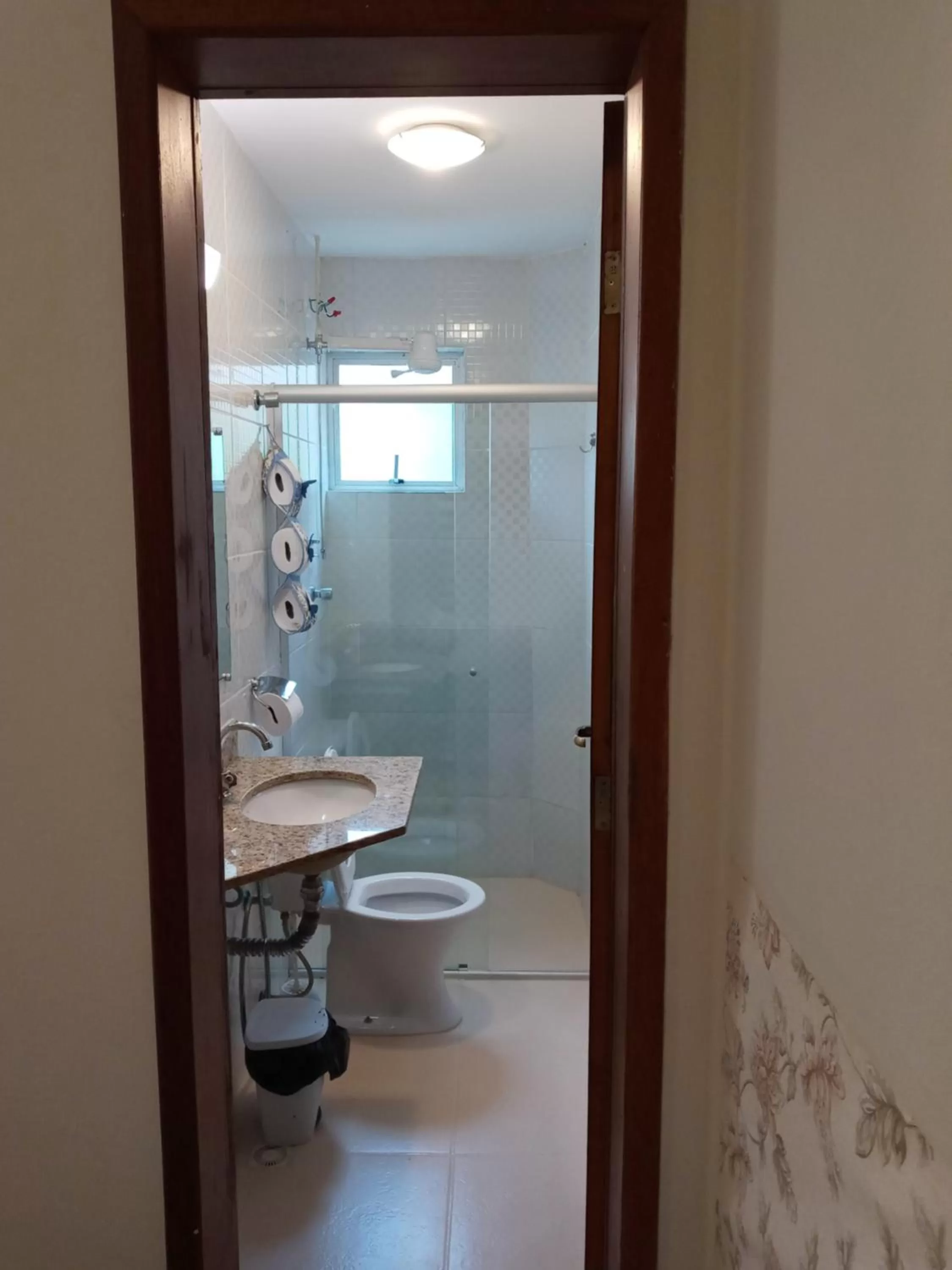 Bathroom in Pousada Vila Real Flats