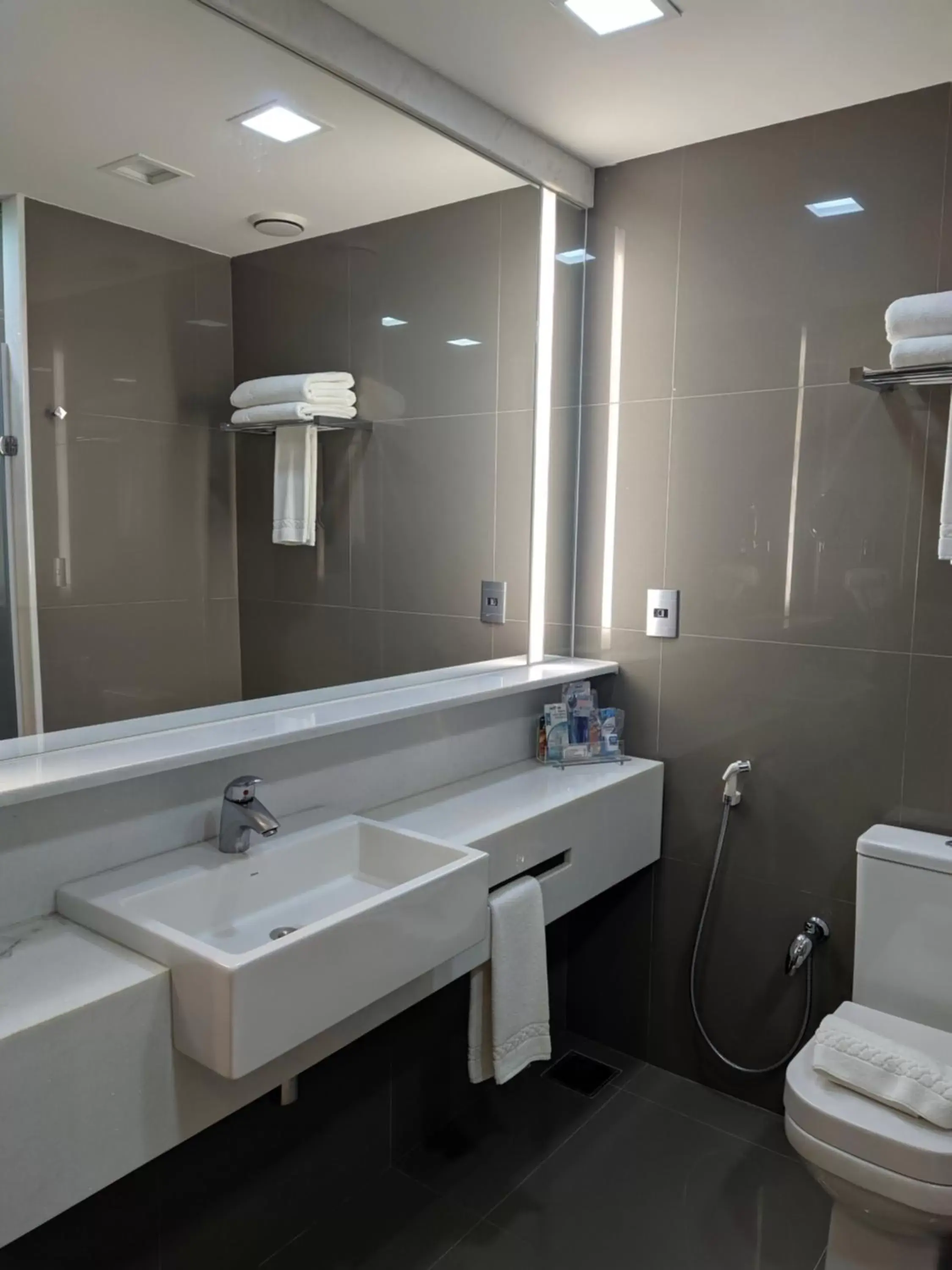 Bathroom in Mercure Uberlândia Plaza Shopping