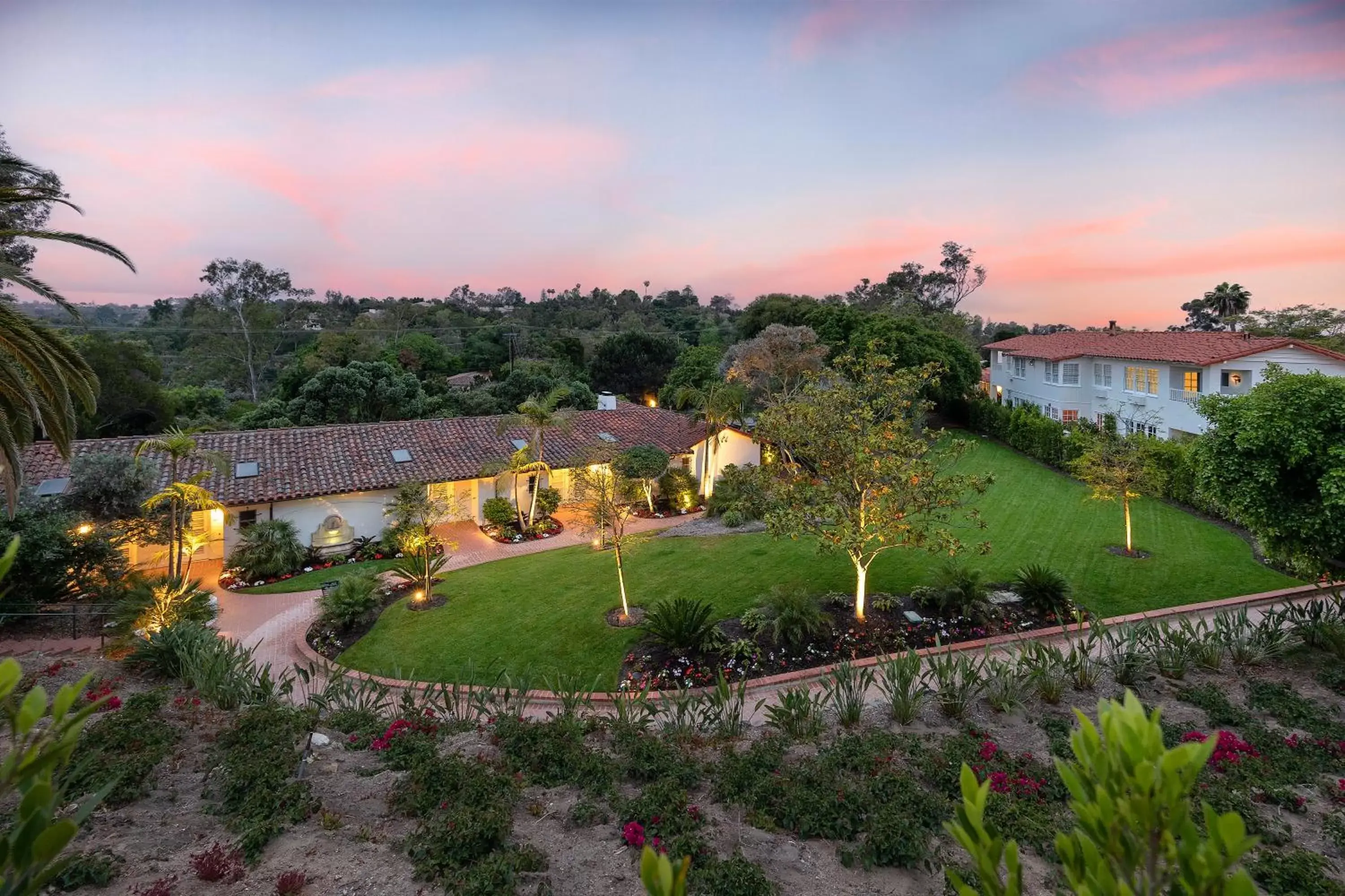 Property building in The Inn at Rancho Santa Fe