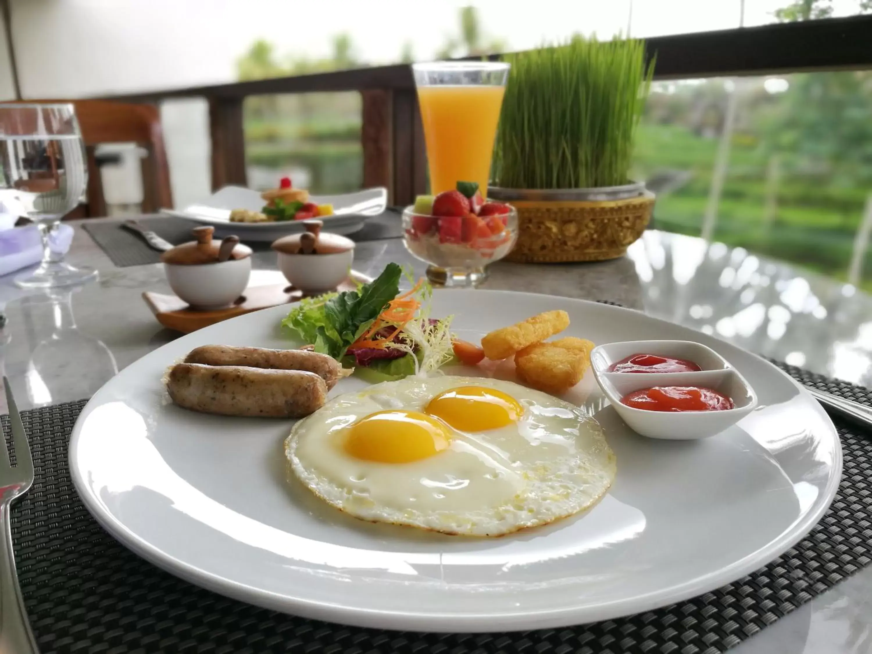 Buffet breakfast, Breakfast in Kamandalu Ubud - CHSE Certified