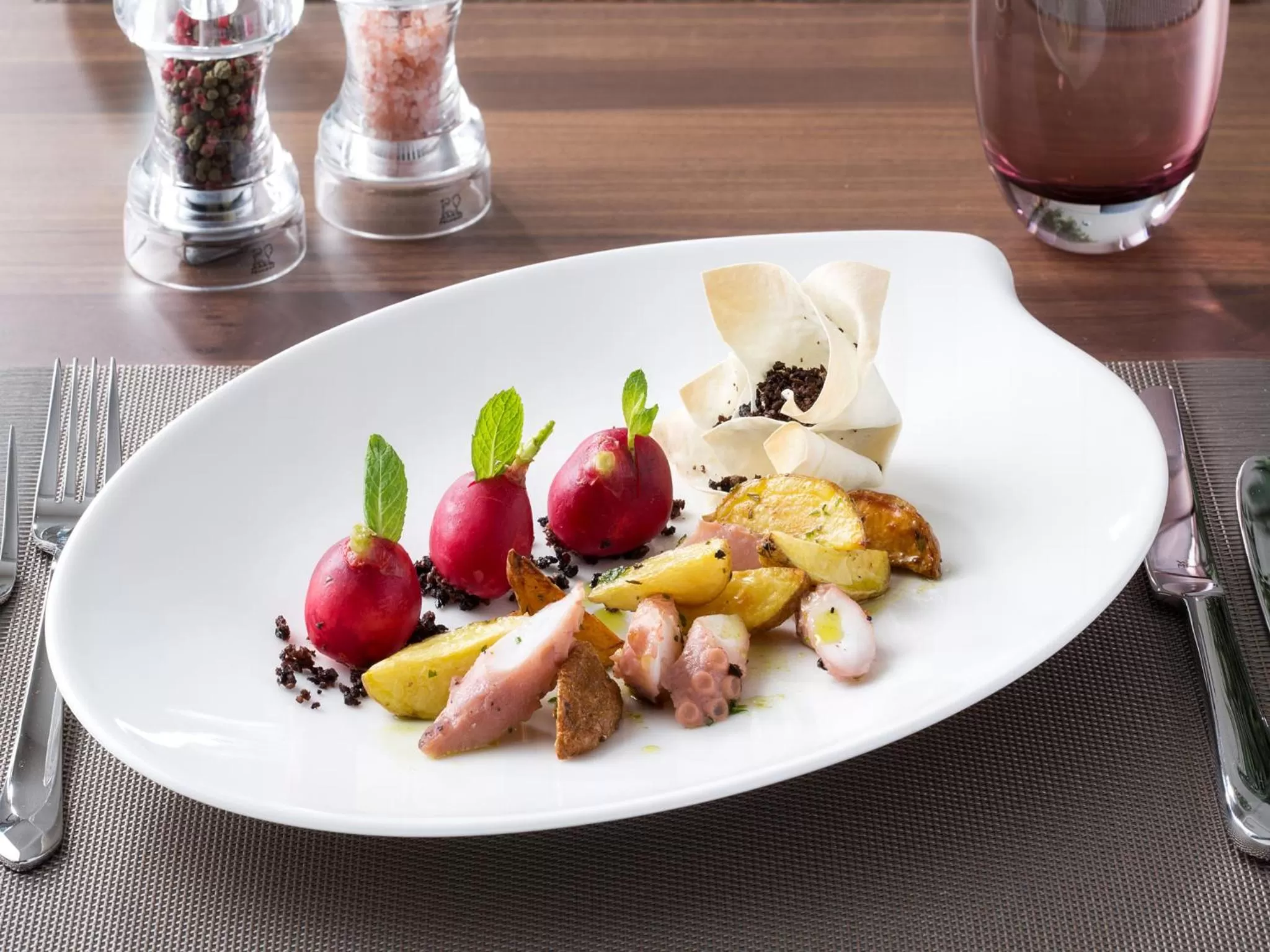 Food in Lazzoni Hotel