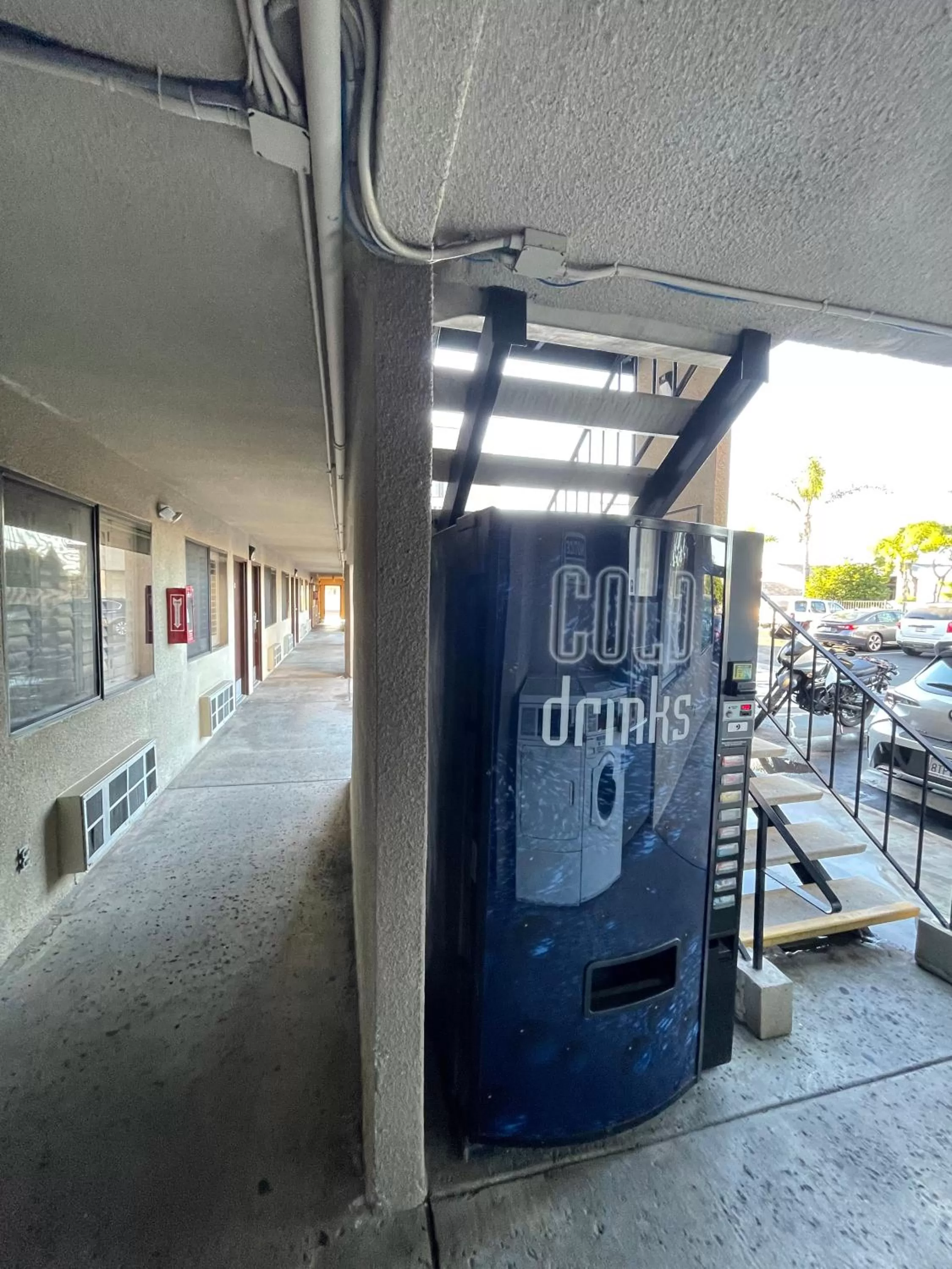 vending machine in Hotel Milagro