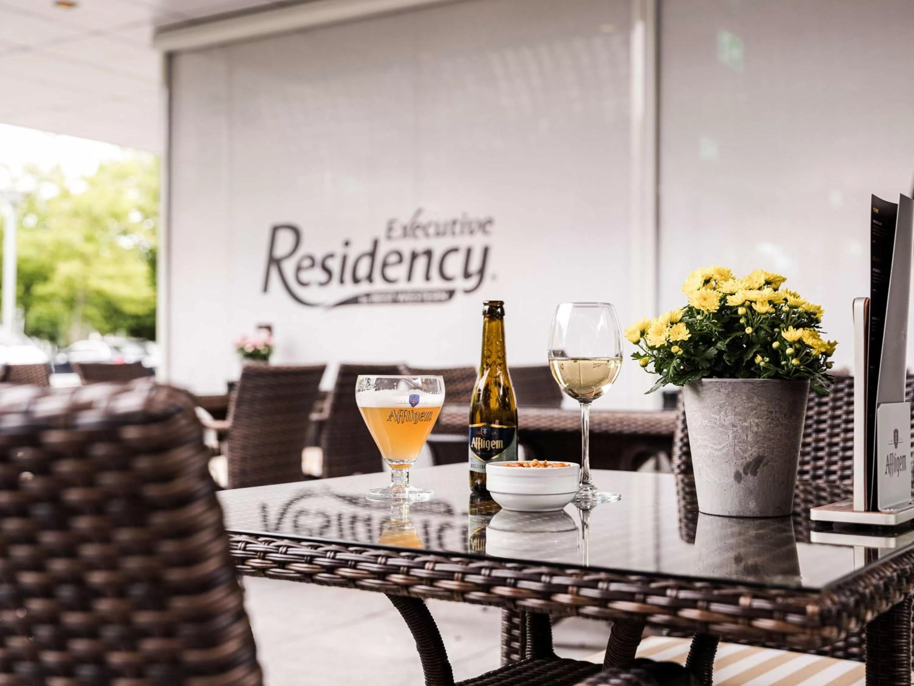 Patio in Executive Residency by Best Western Amsterdam Airport