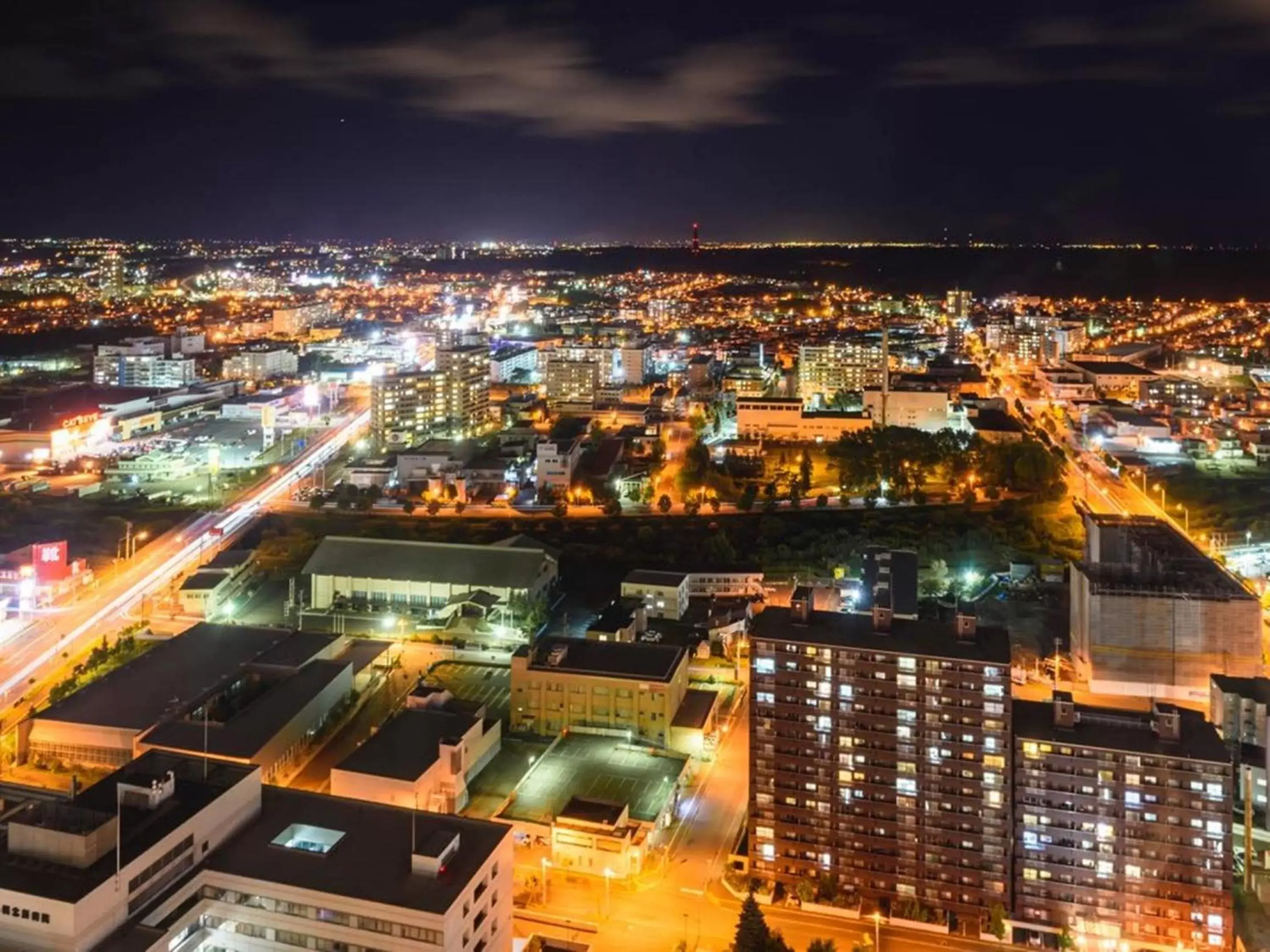 Restaurant/places to eat, Bird's-eye View in Hotel Emisia Sapporo