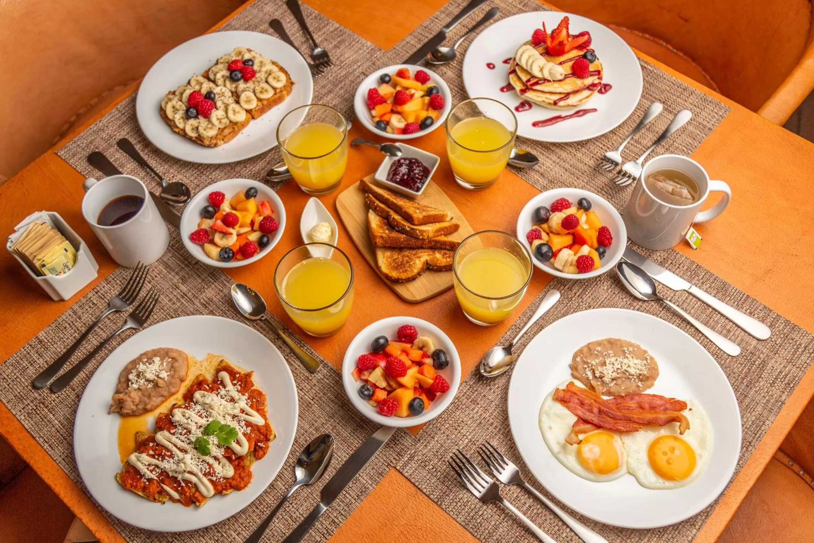 Breakfast in Plaza Chapala Hotel