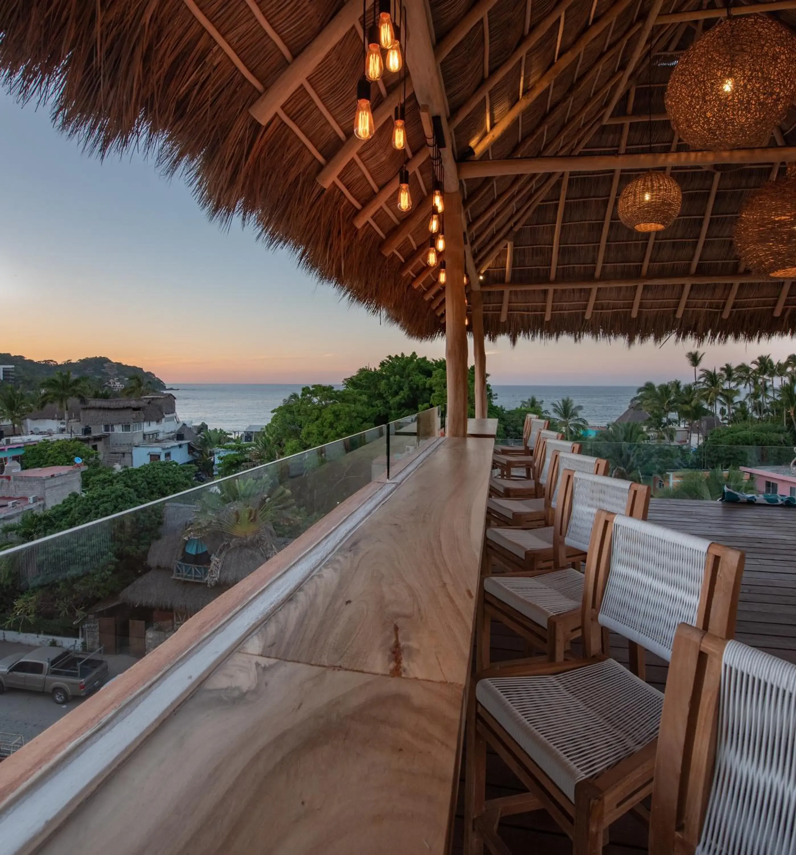 Balcony/Terrace in Sayulinda Hotel