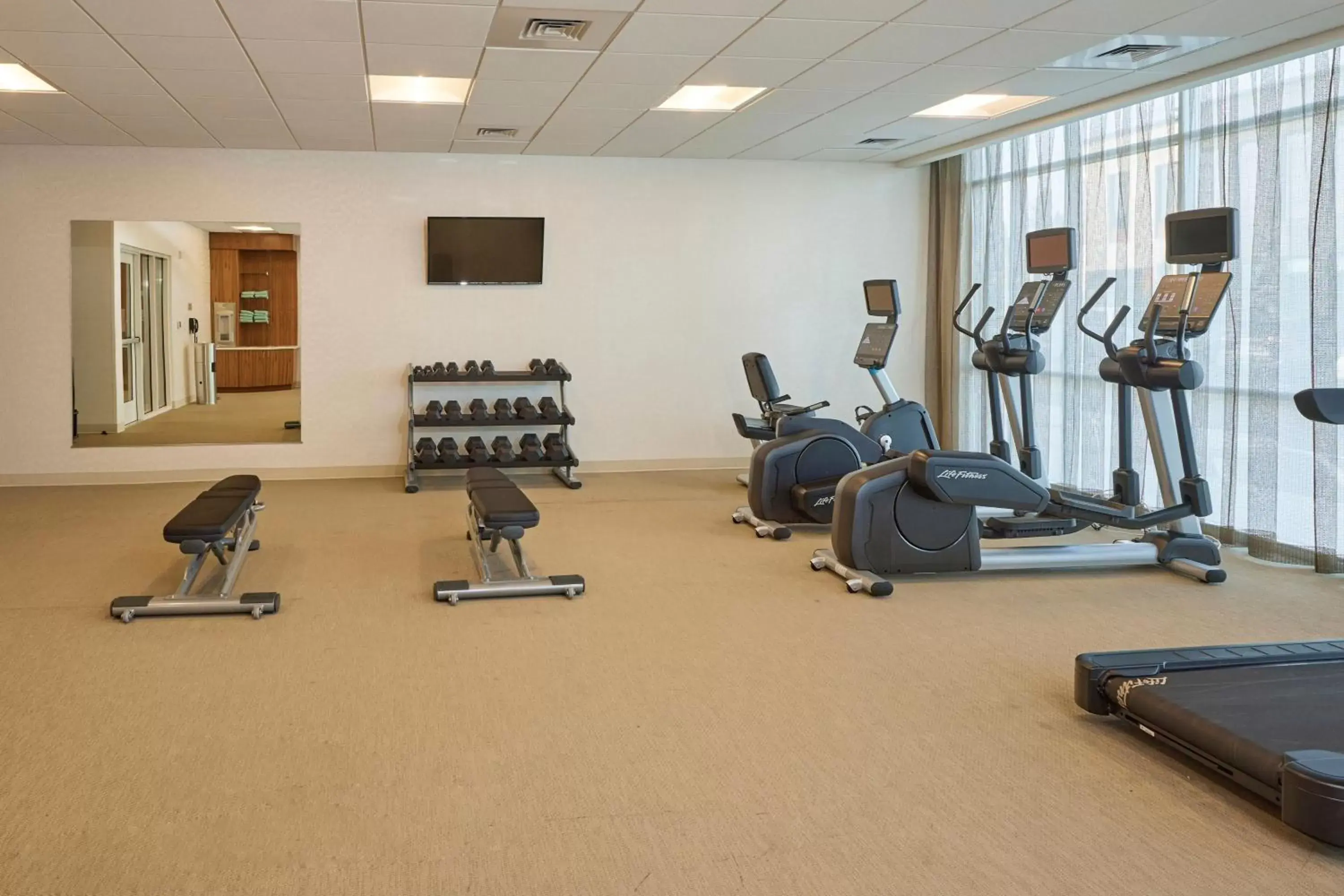 Fitness centre/facilities, Fitness Center/Facilities in SpringHill Suites by Marriott Medford Airport