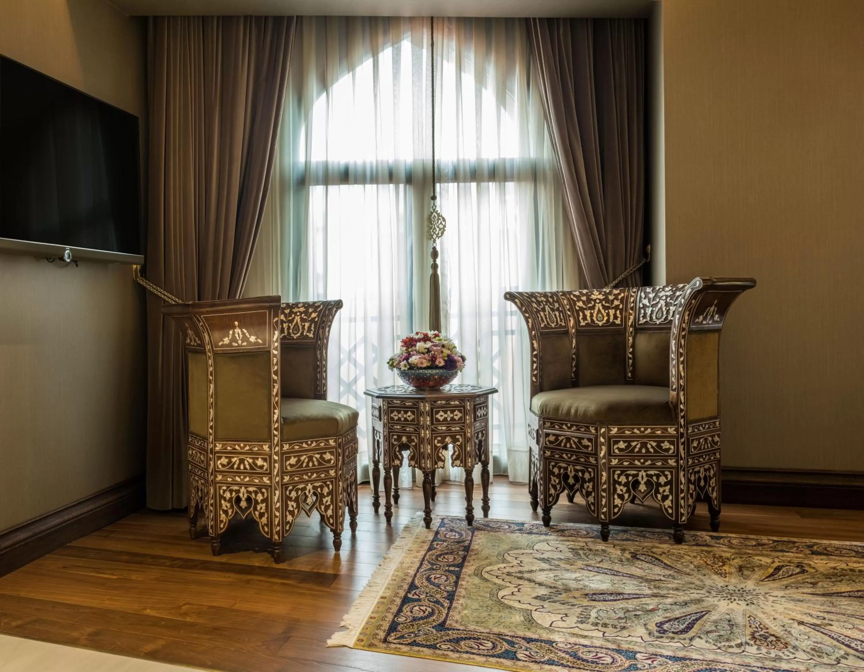Seating area in AJWA Sultanahmet - Preferred Hotels LVX Collection