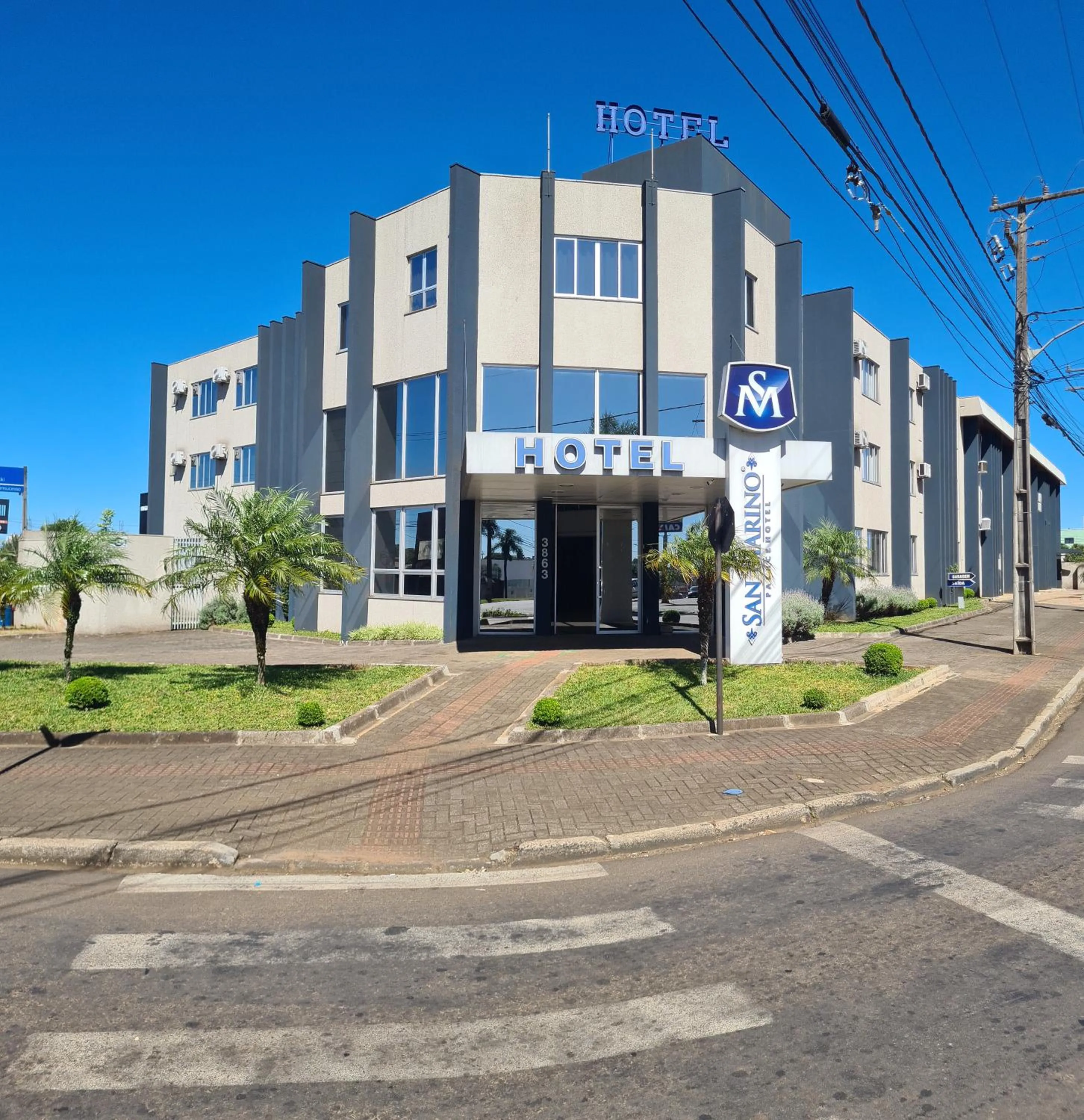 Property building in San Marino Palace Hotel